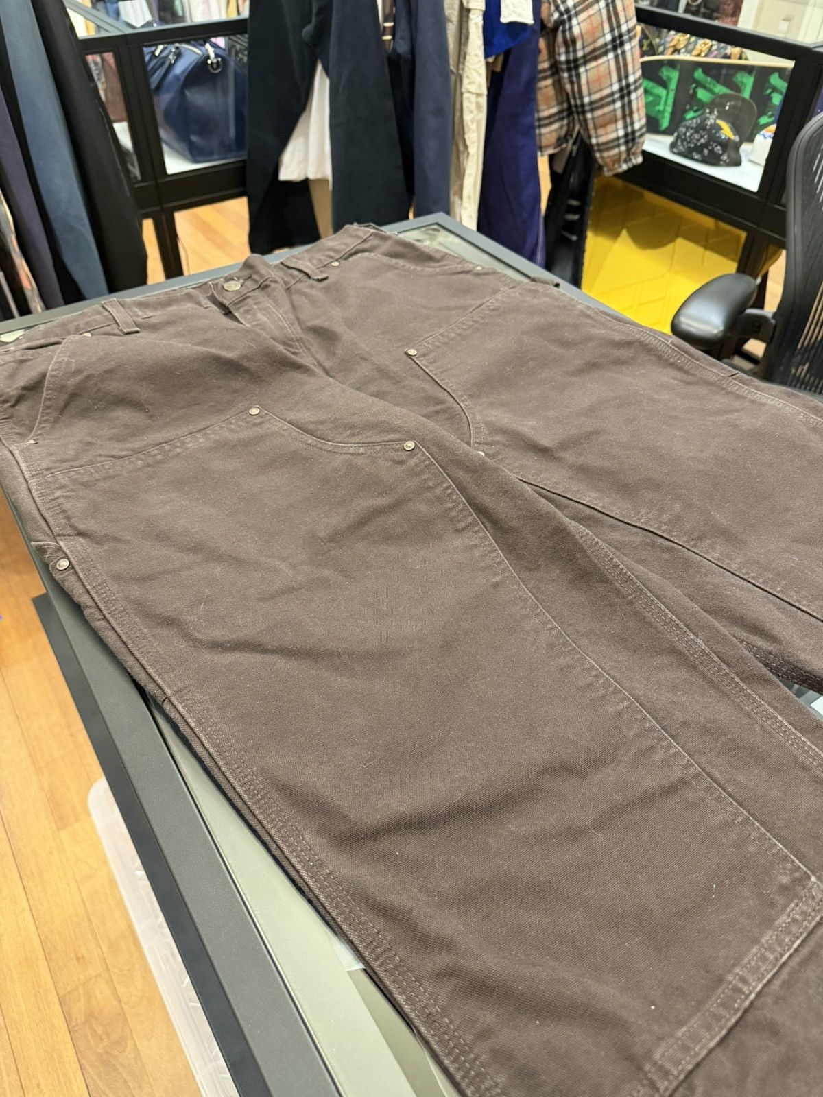 Carhartt Carhartt B136-DKB Carpenter Pants - Brown Size US 38 / EU 54 - 3 Thumbnail