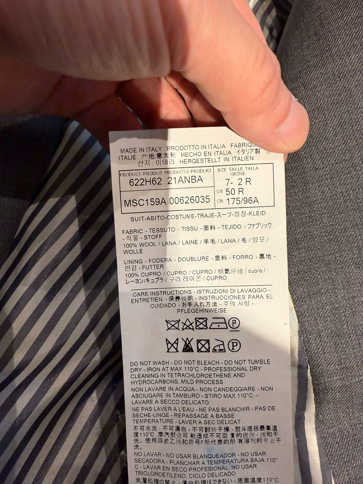 Thom Browne Thom Browne Classic 4-Bar Medium Gray Blazer Size 50R - 4 Thumbnail