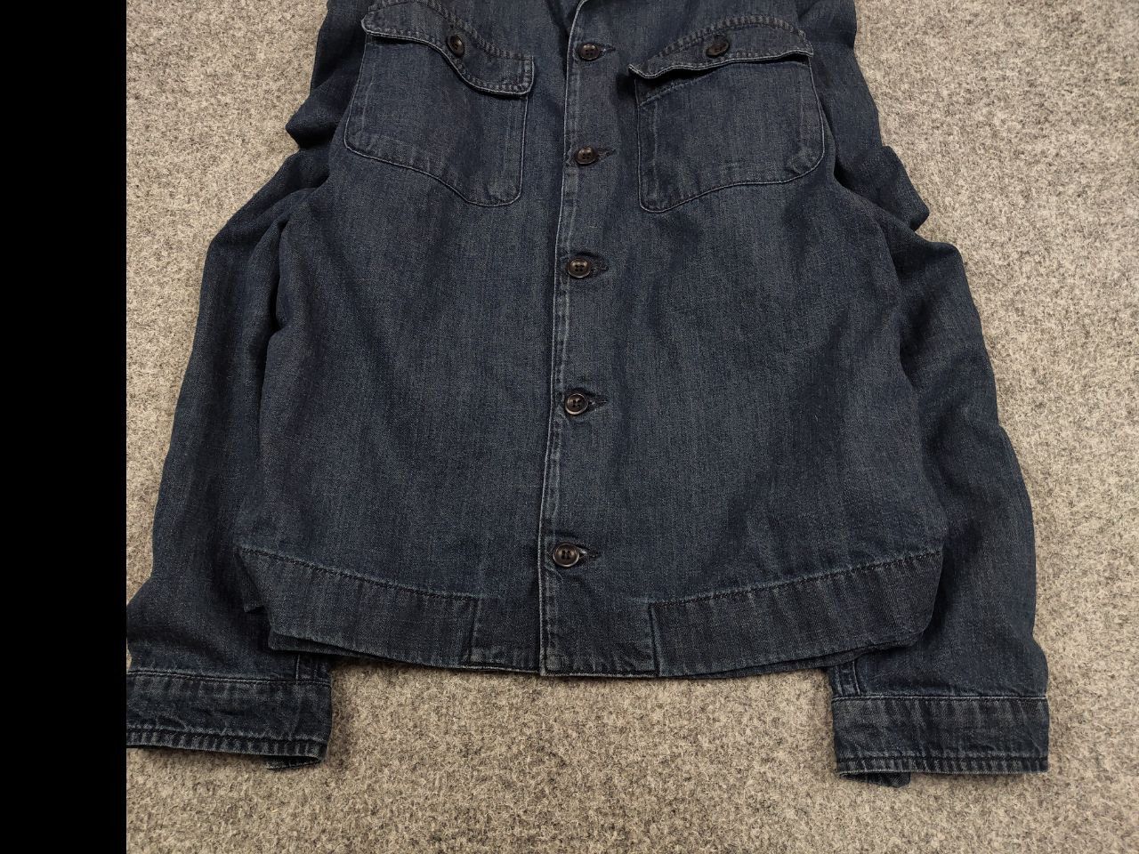 Albam Albam Design Light Denim Overshirt Pocket Jacket Size US S / EU 44-46 / 1 - 5 Thumbnail