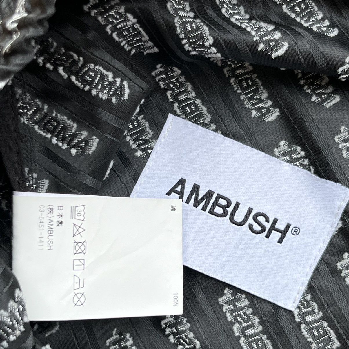 Ambush Design AMBUSH RELAXED PANTS JAPANESE BRAND BLACK MONOGRAM Size US 30 / EU 46 - 4 Thumbnail