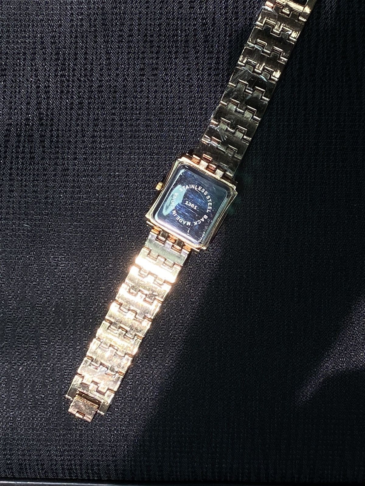 Japanese Brand Unique Gold Watch with Eiffel Tower, Like New Size ONE SIZE - 7 Thumbnail