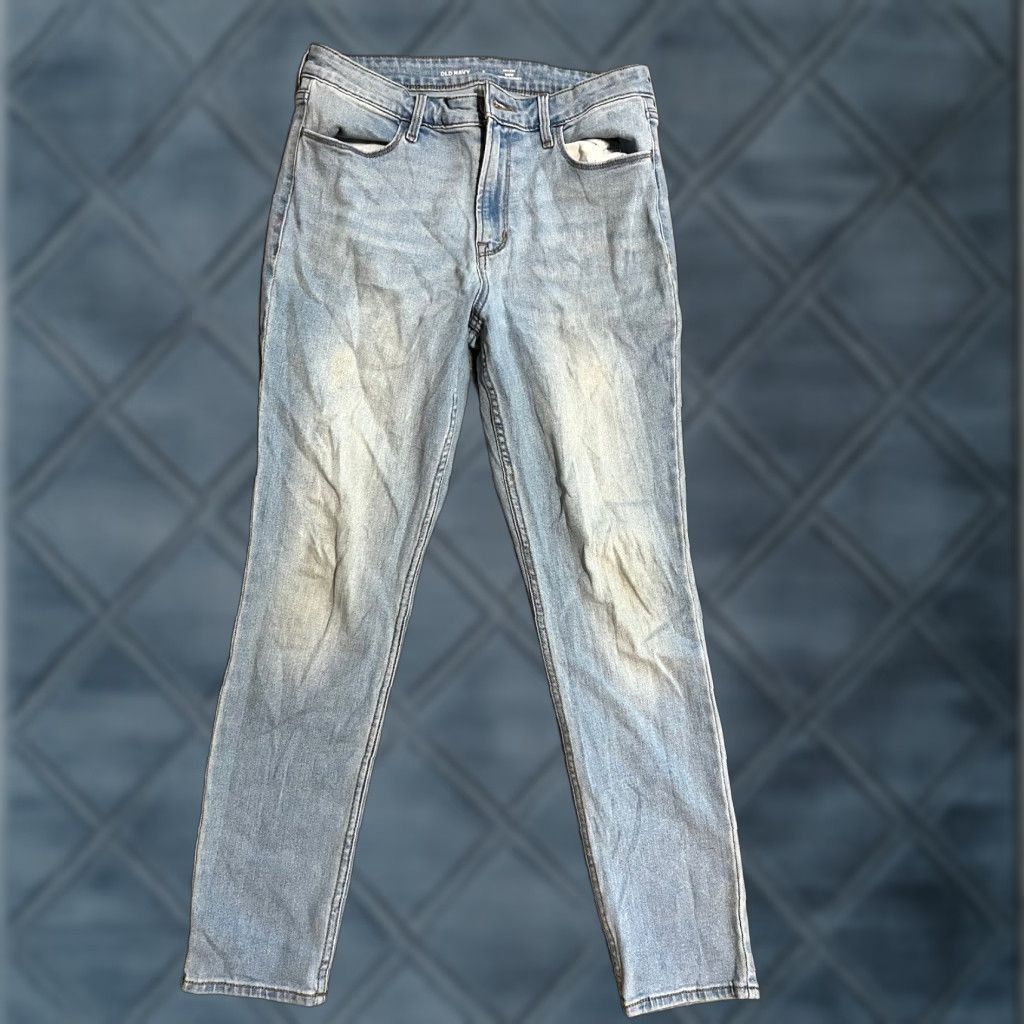 Old Navy Old Navy Jeans High Rise WOW Super Skinny Women's Size 8 Wash Blue Size 30" / US 8 / IT 44 - 1 Thumbnail