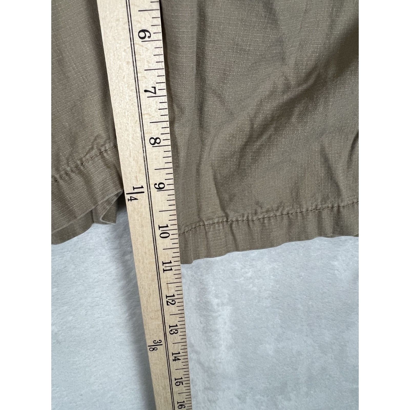 Lee Lee Dungarees Cargo Ripstop Shorts Mens 42 Brown Khaki Size US 42 / EU 58 - 4 Thumbnail