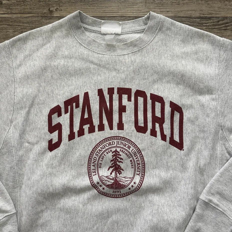 Champion Vintage Champion Reverse Weave Stanford University Crewneck Size US M / EU 48-50 / 2 - 2 Thumbnail