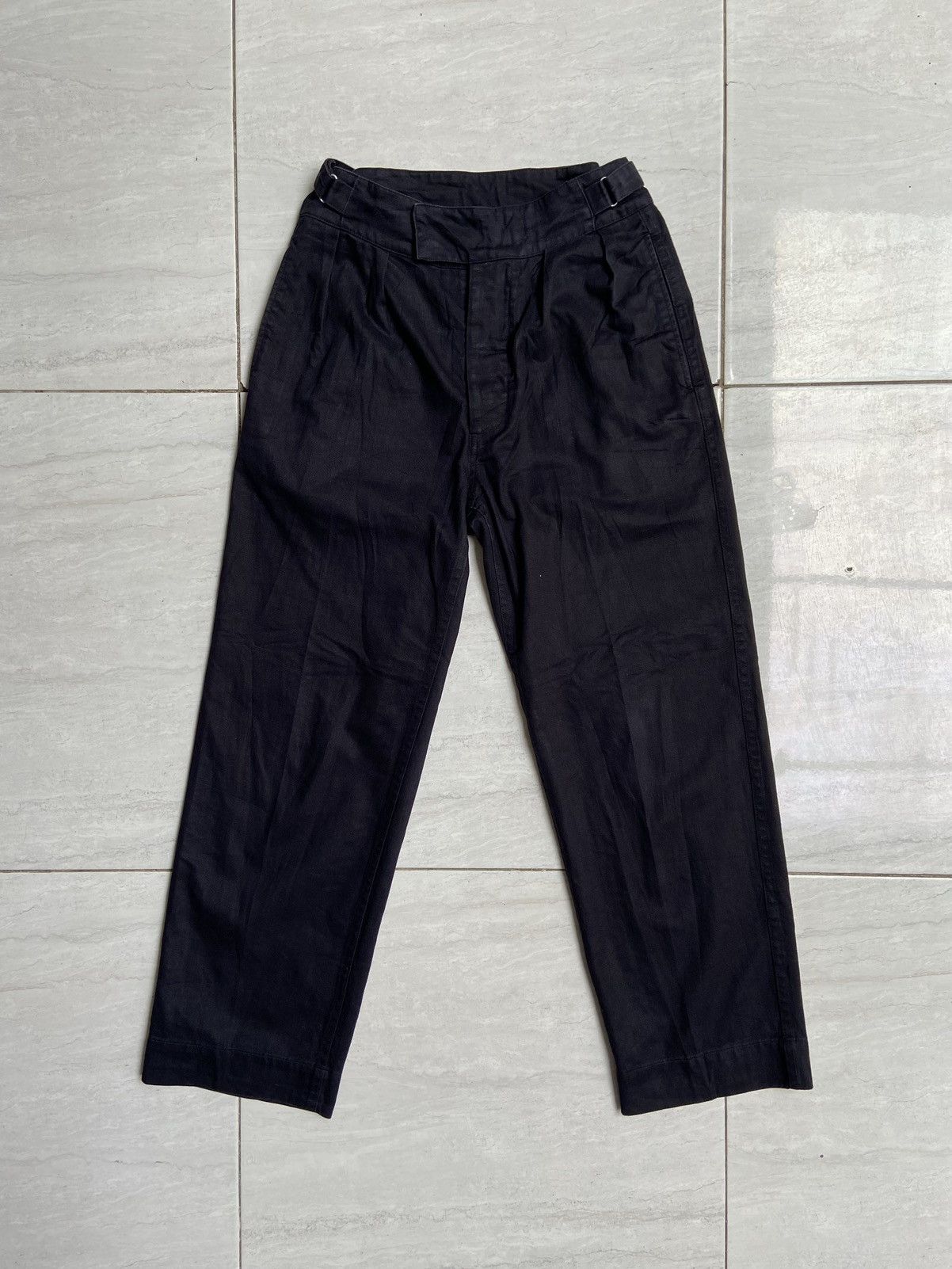 MHL Margaret Howell Navy Long Pants