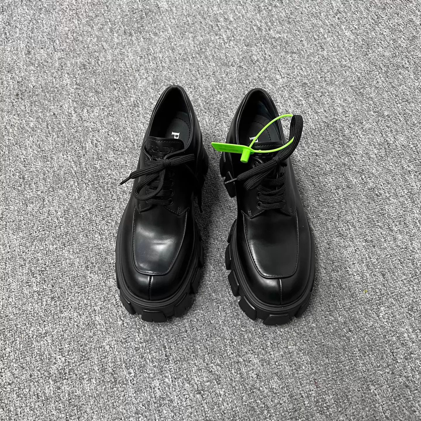 Prada Prada Classic Platform Loafer Size 37 Tried On Only Size US 6.5 / IT 36.5 - 2 Thumbnail