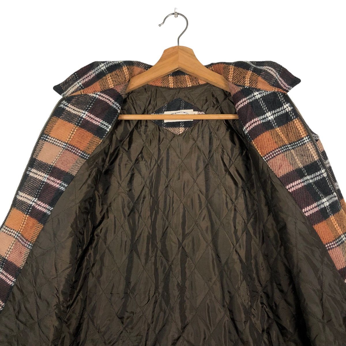 Japanese Brand Tartan Design Flannel Wool Jacket Possibility Issey Miyake Size US M / EU 48-50 / 2 - 14 Thumbnail