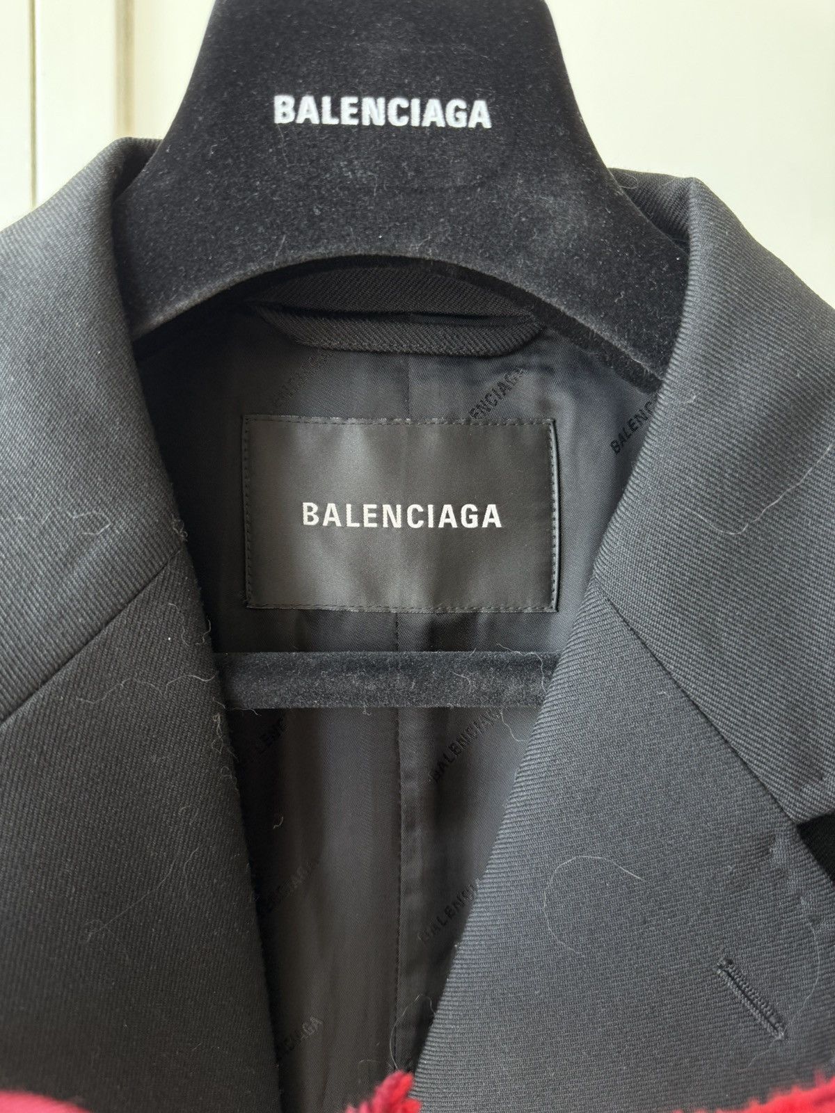 Balenciaga (RUNWAY SAMPLE) Balenciaga 24SS SB Boxy Coat in black Size US M / EU 48-50 / 2 - 3 Thumbnail