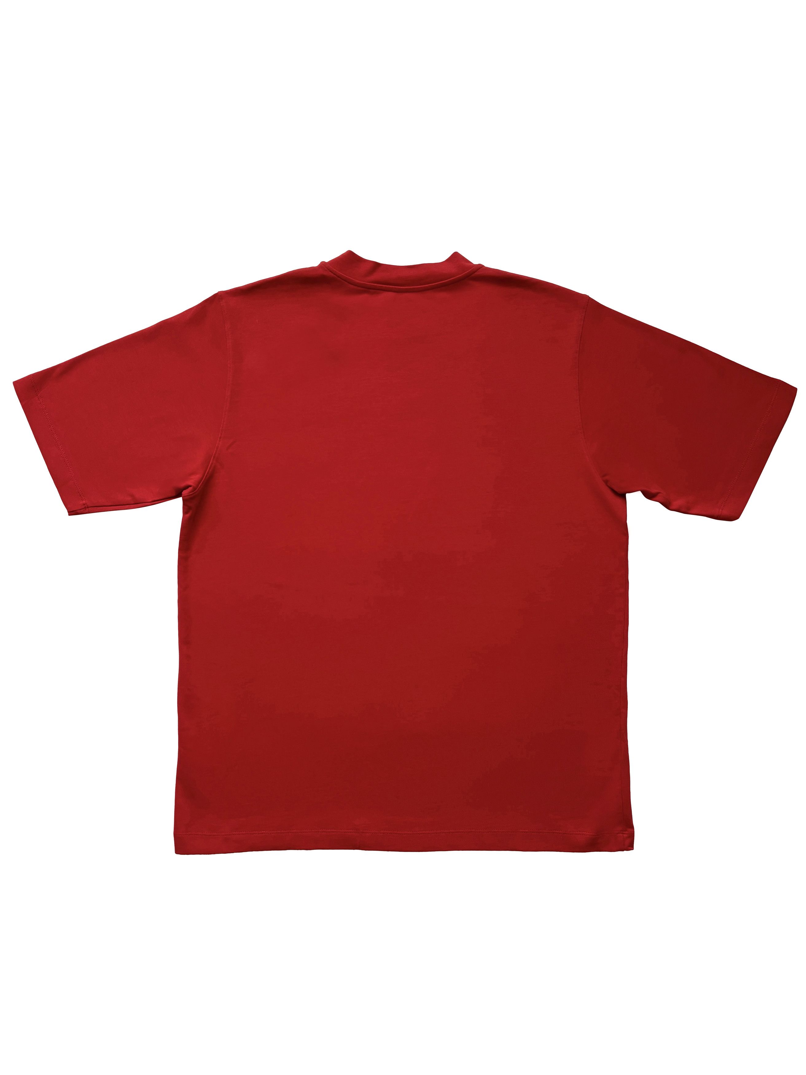 Helmut Lang ⚡️QUICK SALE⚡️Helmut Lang Oversized Red Crew Neck T-Shirt Size US S / EU 44-46 / 1 - 2 Thumbnail