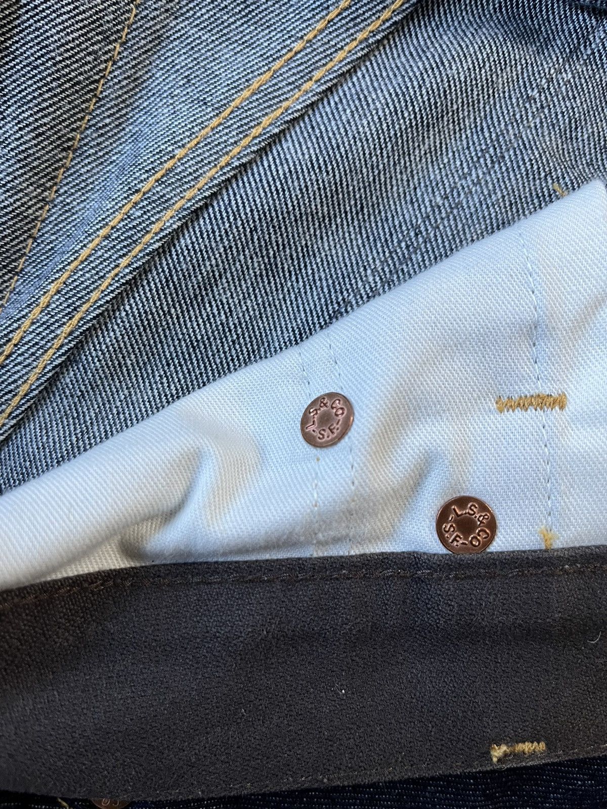 Junya Watanabe × Levi's AW19 Junya Watanabe MAN patchwork Levi’s Size US 30 / EU 46 - 10 Thumbnail
