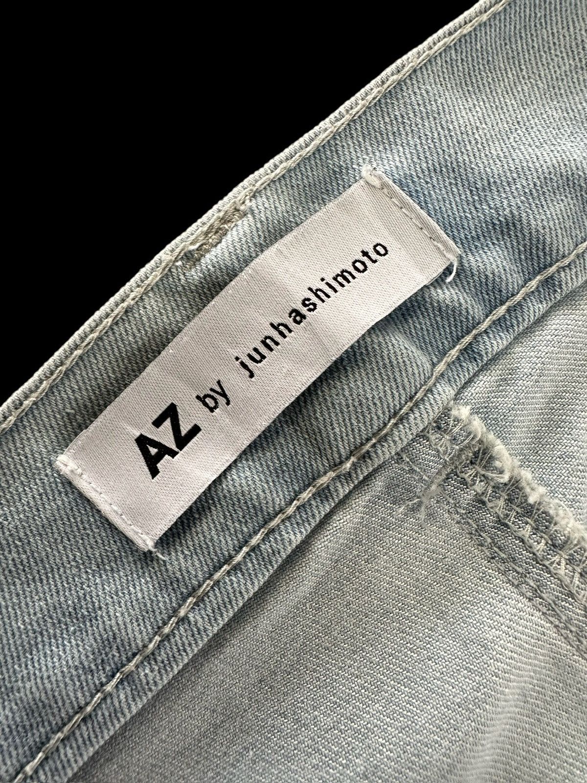 AZ by junhashimoto × Japanese Brand × junhashimoto SS18- AZ by Junhashimoto light denim Size US 31 - 9 Thumbnail