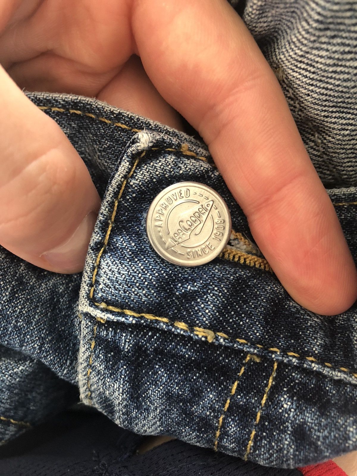 Lee × Vintage LEE COOPER VINTAGE DENIM JEANS Size US 36 / EU 52 - 3 Thumbnail