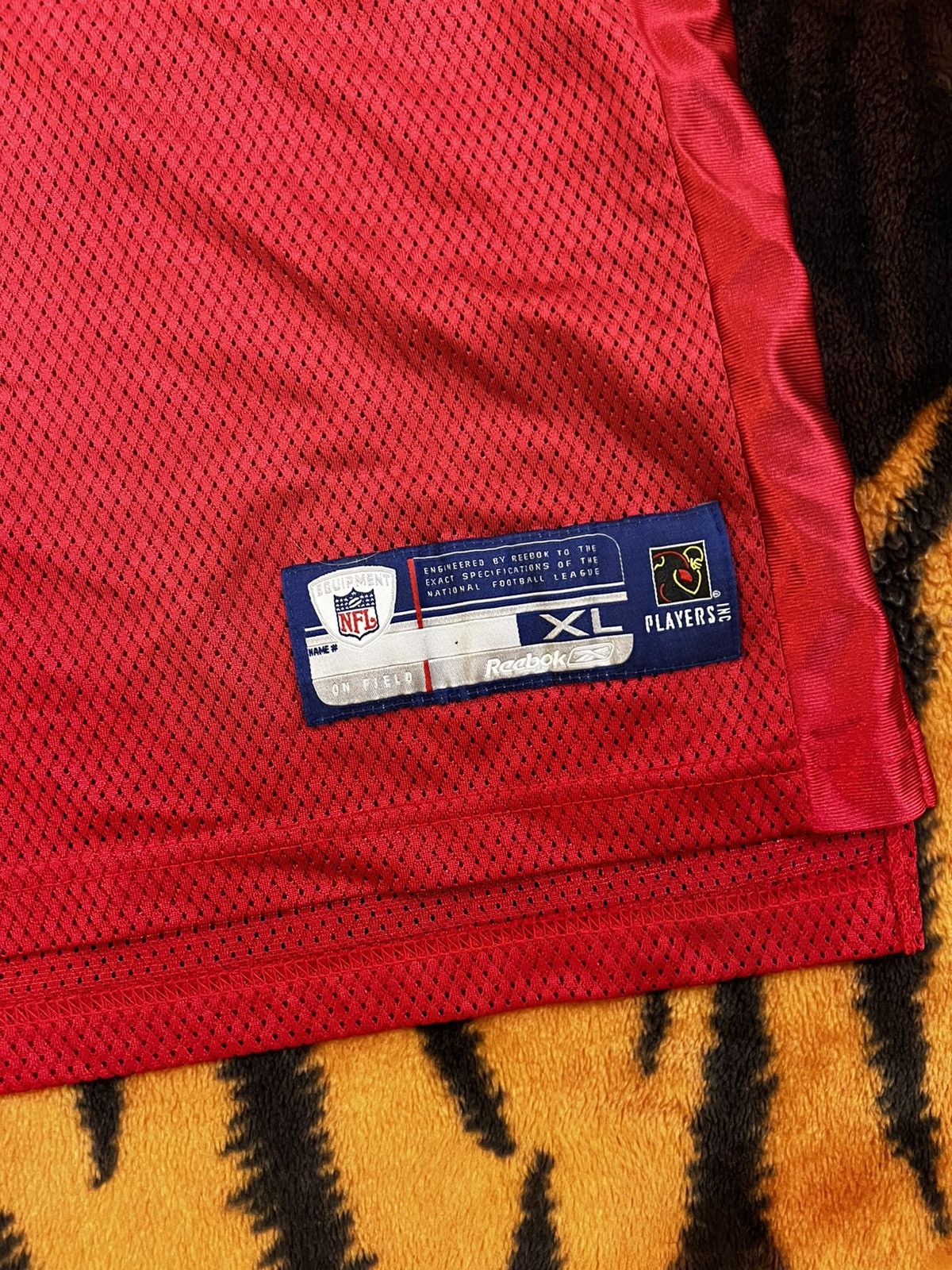 NFL × Vintage NFL REEBOK #56 Keith Brooking Jersey Size US XL / EU 56 / 4 - 2 Thumbnail