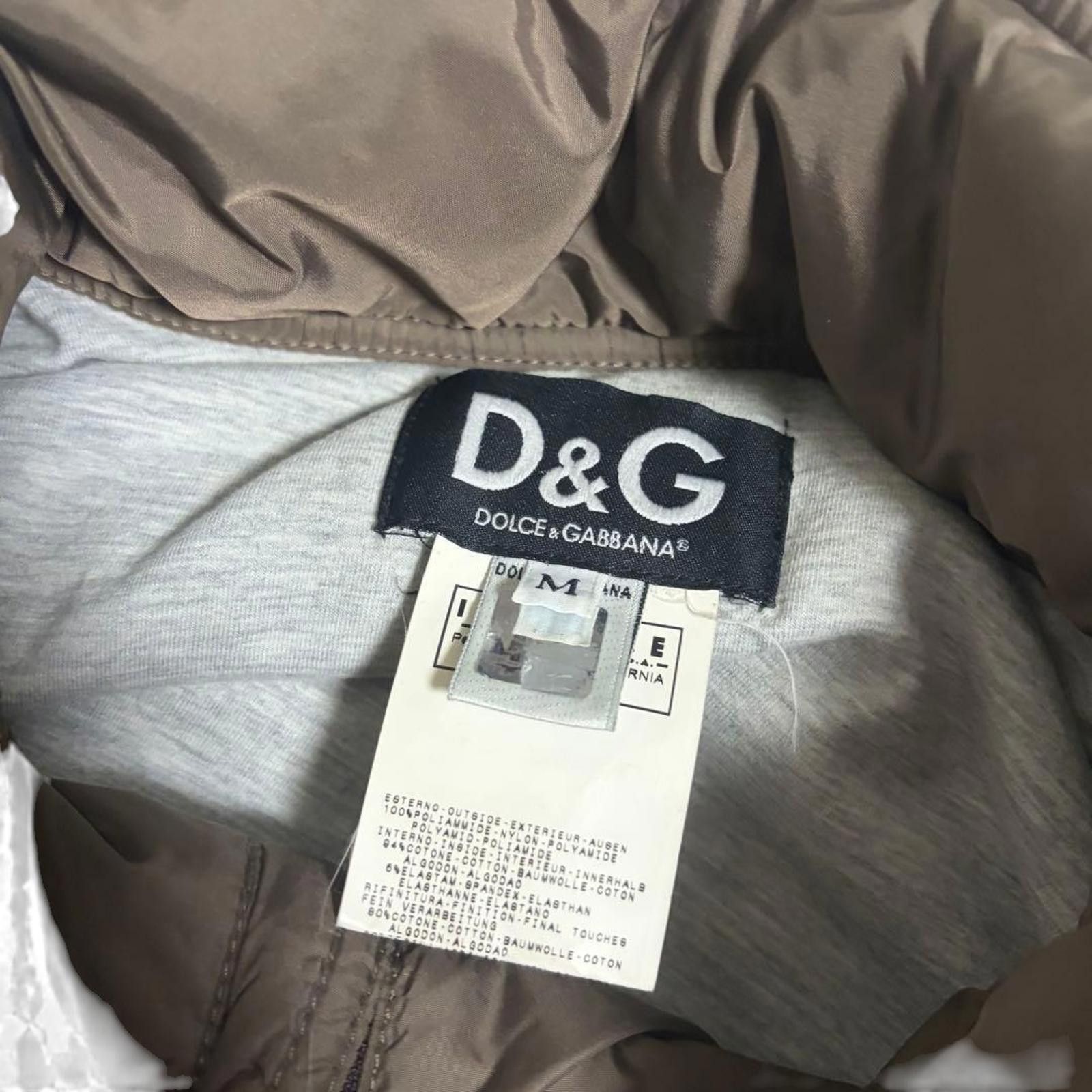 Dolce & Gabbana D&G - Men's Quilted Jacket Brown Size US M / EU 48-50 / 2 - 2 Thumbnail