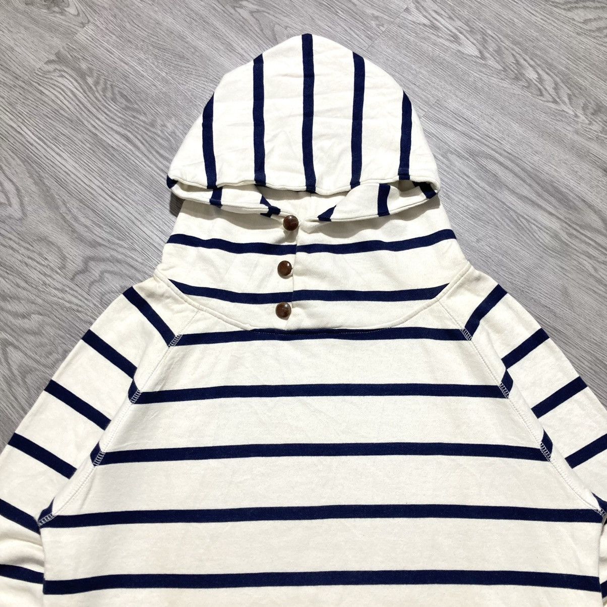 20471120 2000s Go Slow Caravan Striped Unique Hoodie Kapital Style Size US L / EU 52-54 / 3 - 4 Thumbnail