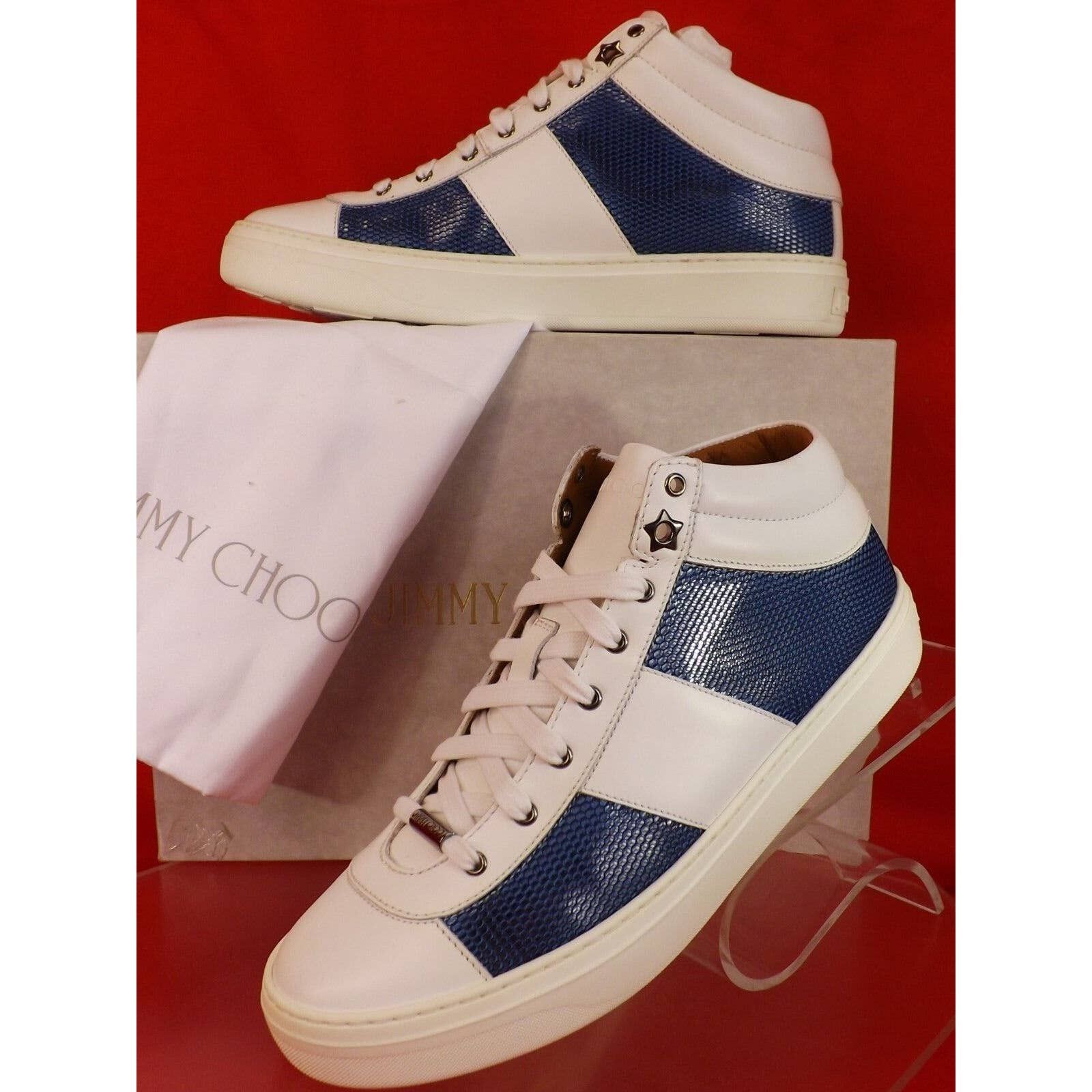 BELLS MALIBU MIX MIRROR LOGO LEATHER LACE TOP SNEAKERS 38.5