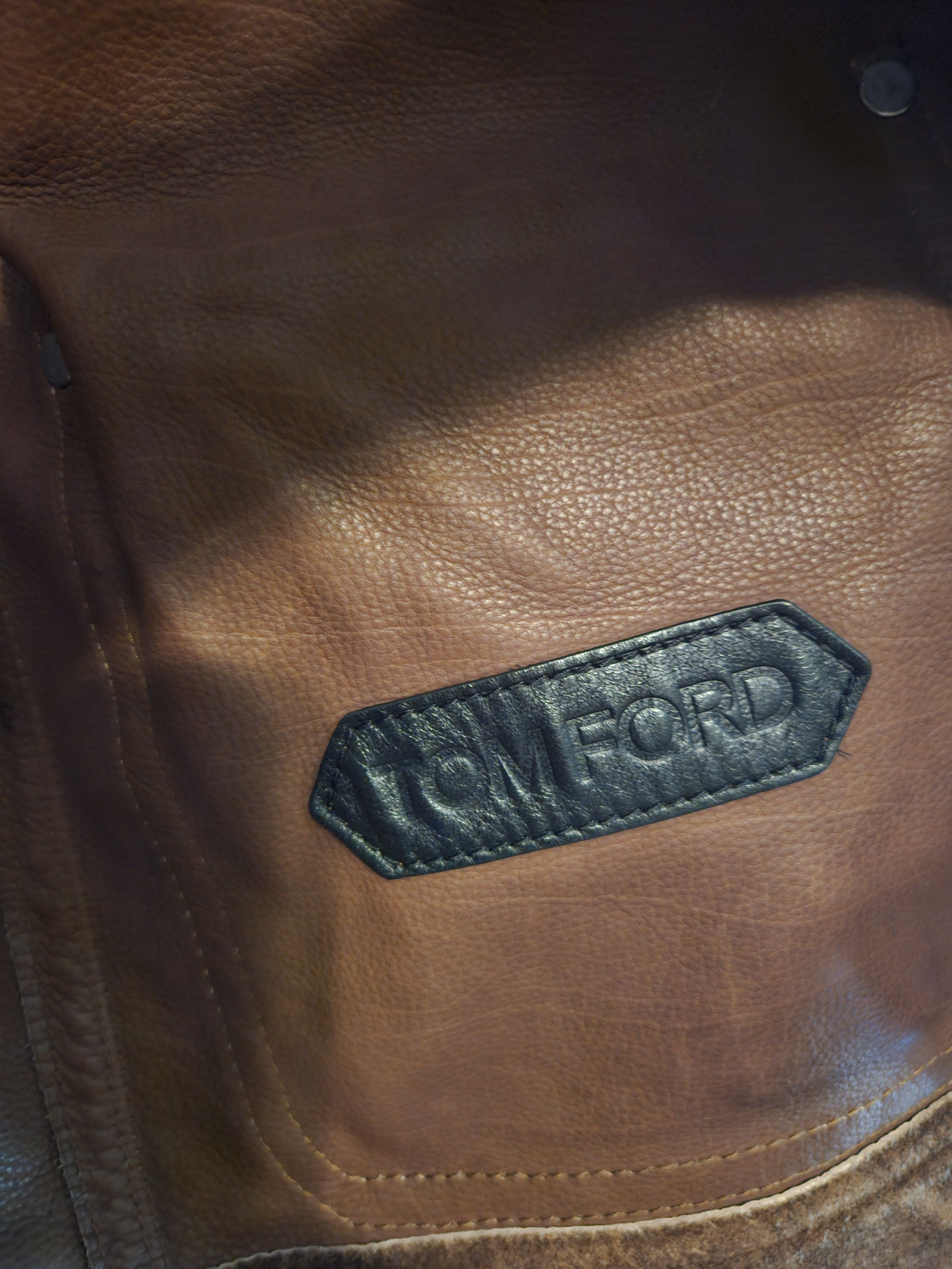 Tom Ford TOM FORD JACKET SUEDE WESTERN 48 IT Size US M / EU 48-50 / 2 - 6 Thumbnail