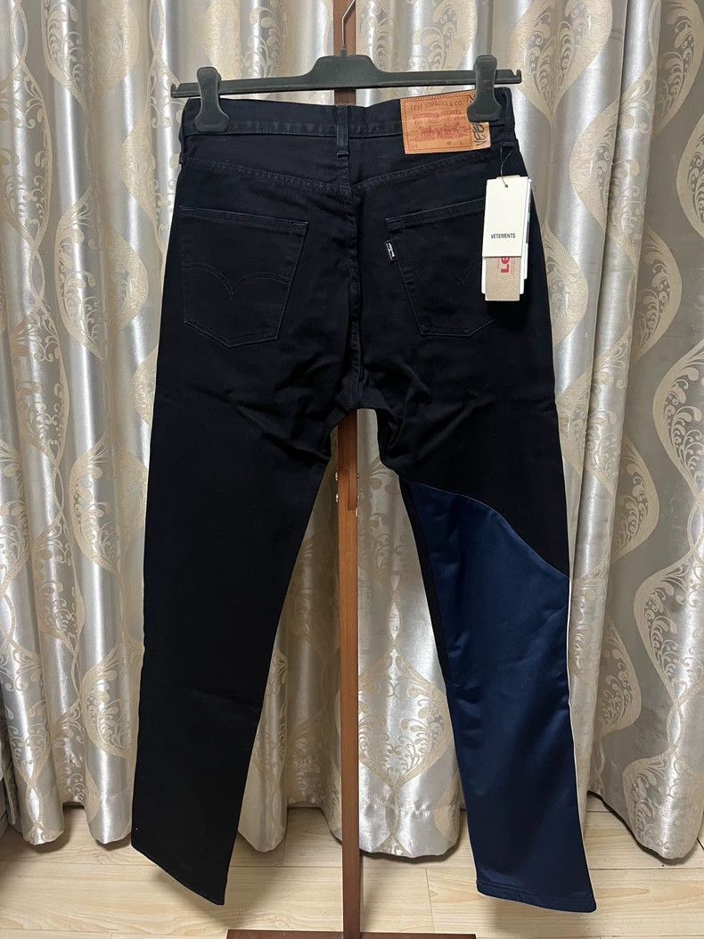 Vetements Vetements SizeS 19ss Showpiece Patchwork Denim Pants Size US 30 / EU 46 - 2 Thumbnail