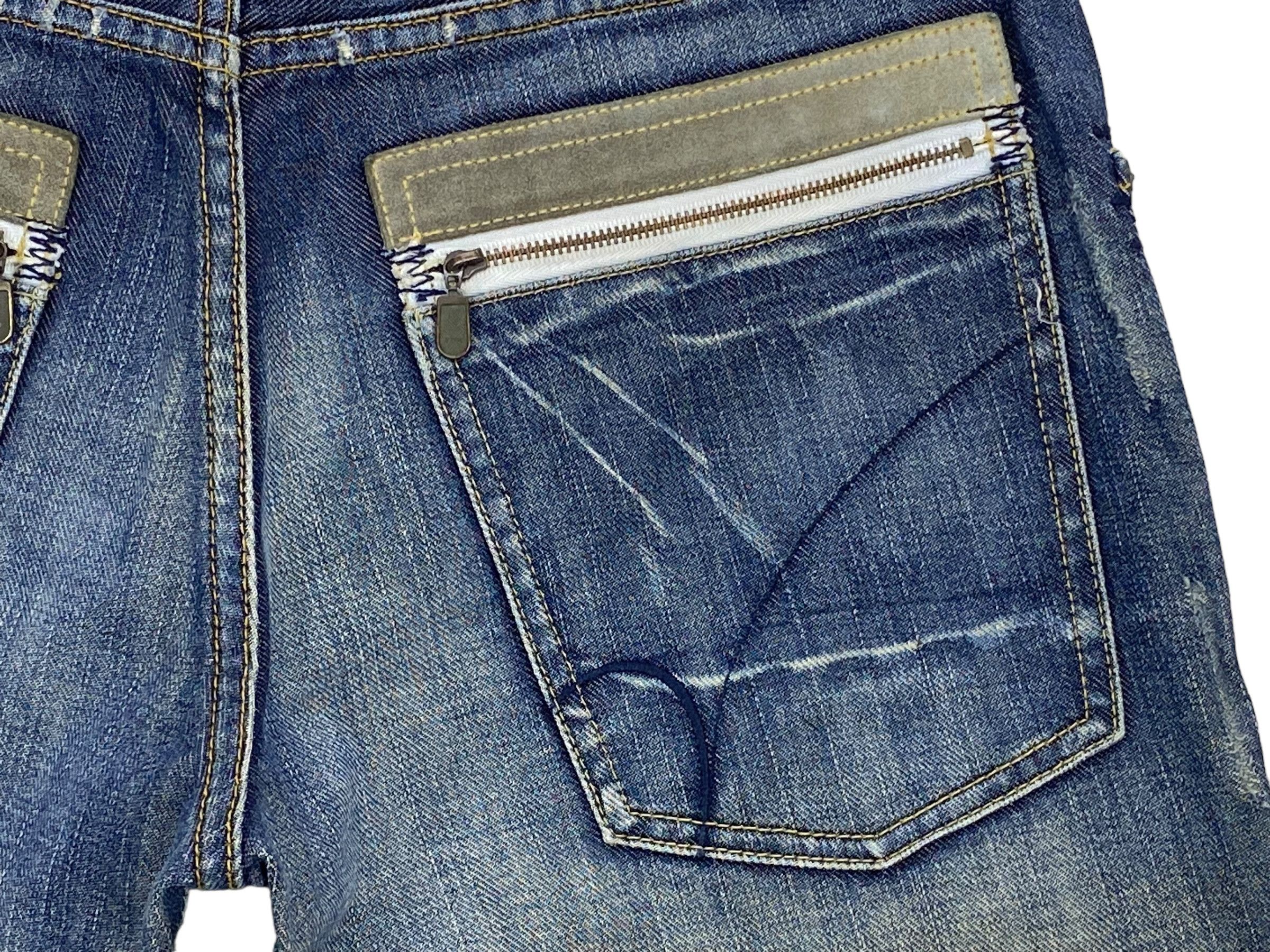 Japanese Brand Back Number Japan Baker Pocket Jeans Pants Size US 30 / EU 46 - 8 Thumbnail
