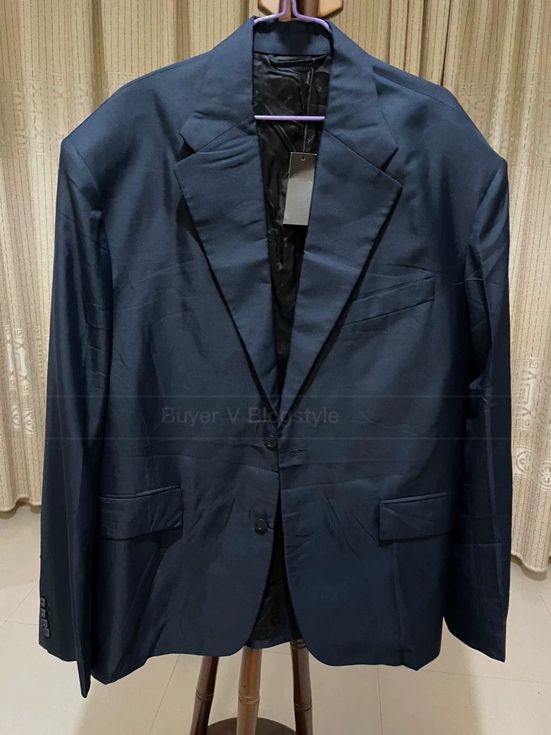 Balenciaga Balenciaga Retro Distressed Slim Fit Blazer Jacket Size US S / EU 44-46 / 1 - 1 Thumbnail