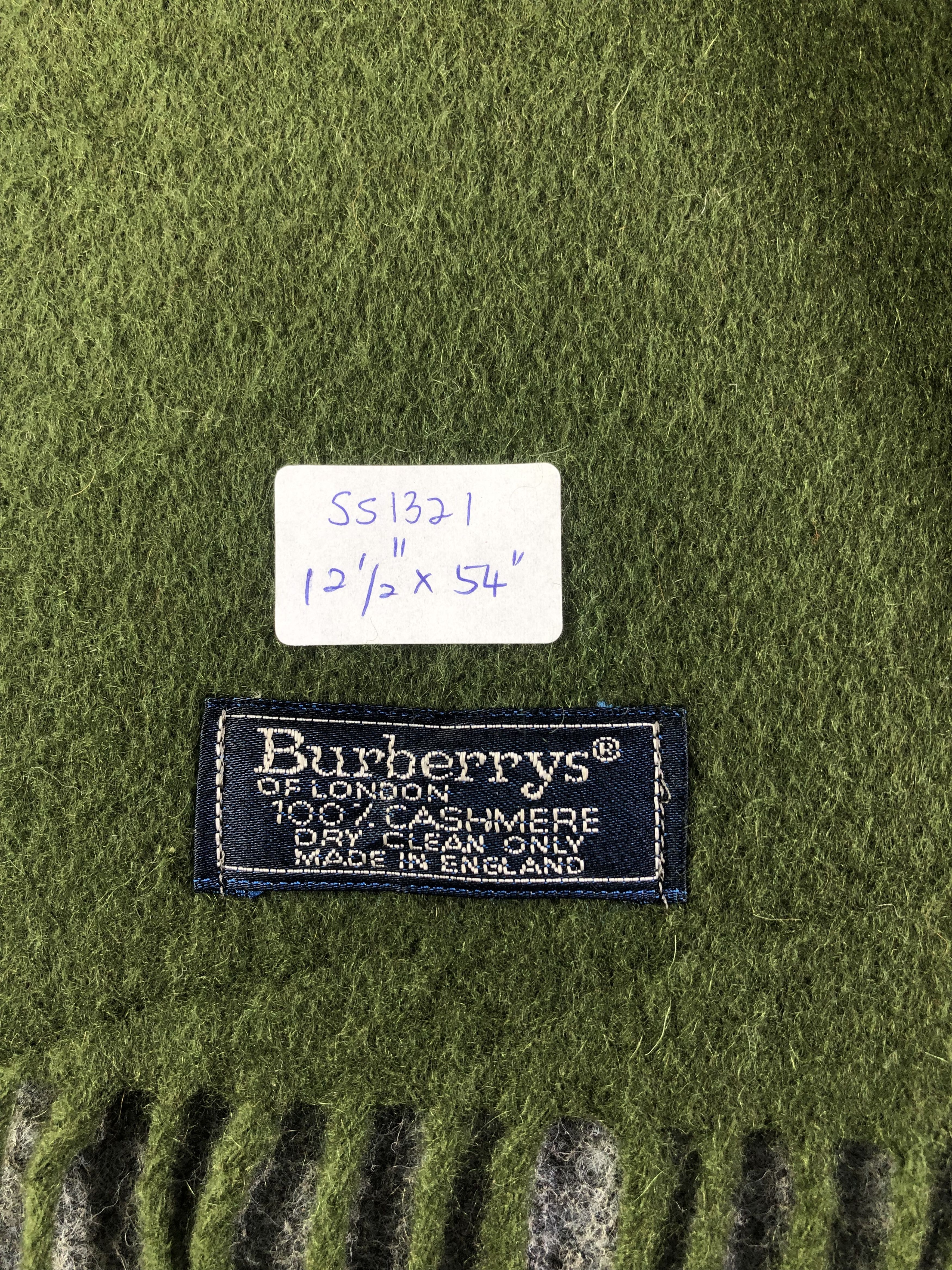 Burberry Burberrys Scarf / Muffler / Neckwear SS1321 Size ONE SIZE - 5 Thumbnail