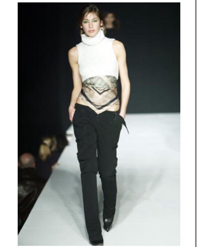 Dirk Bikkembergs Dirk Bikkembergs F/W2003 Turtle Neck Sleeveless Top Size M / US 6-8 / IT 42-44 - 2 Thumbnail