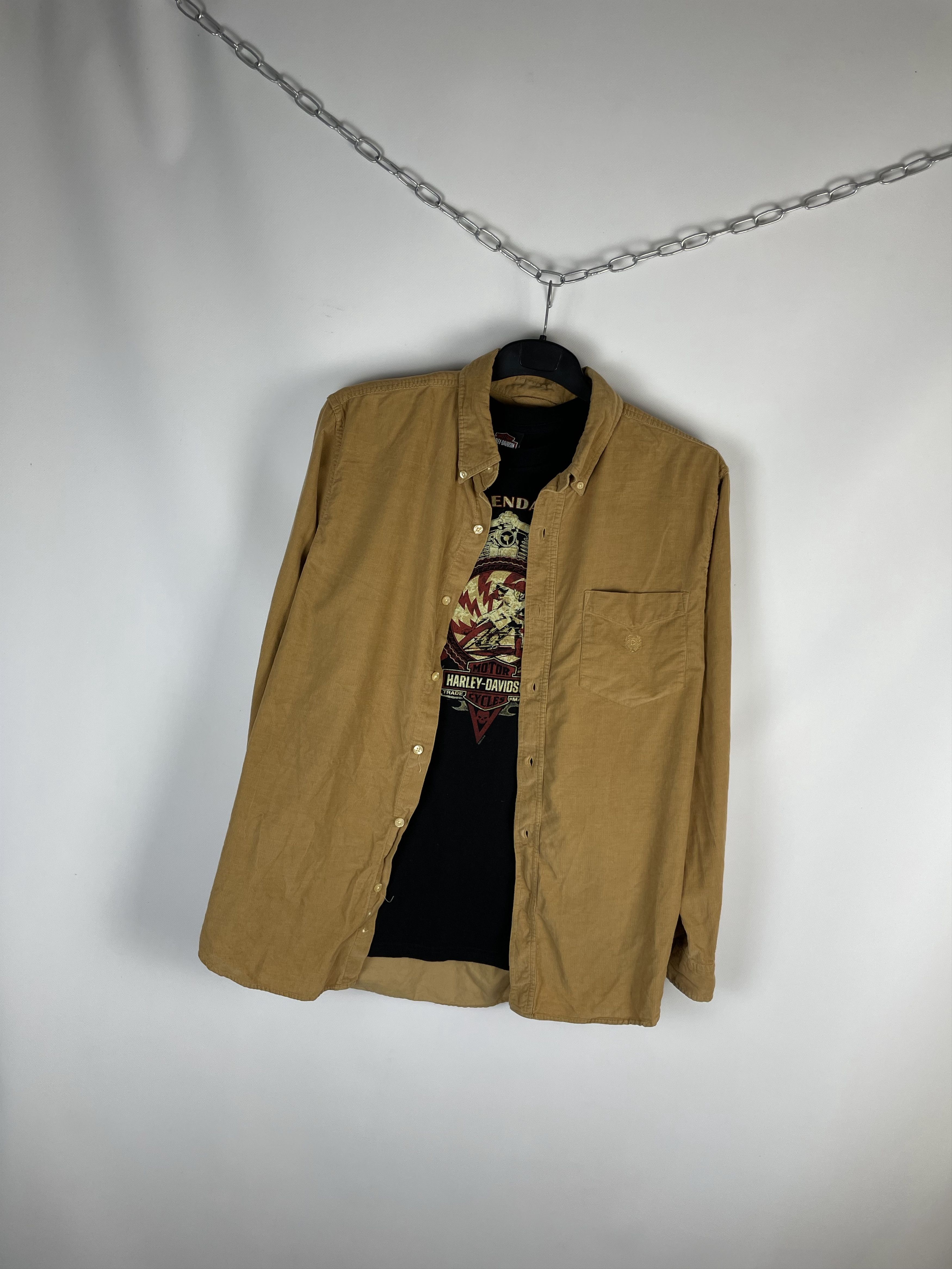 Chaps Vintage Chaps Corduroy Shirt Button Up Size US L / EU 52-54 / 3 - 2 Thumbnail