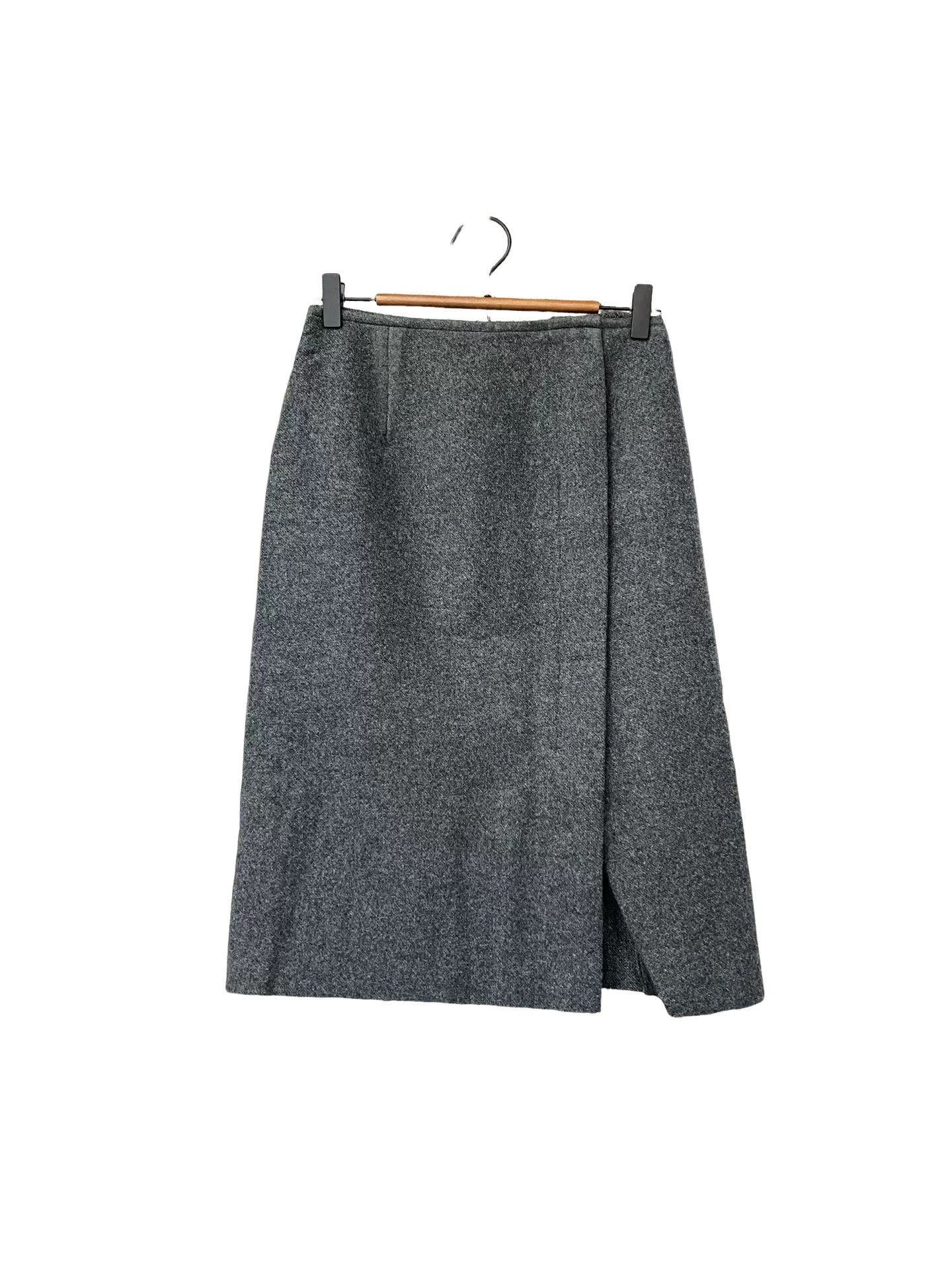 Prada Prada Wool Midi Skirt Size 38 Size 26" / US 2 / IT 38 - 1 Thumbnail