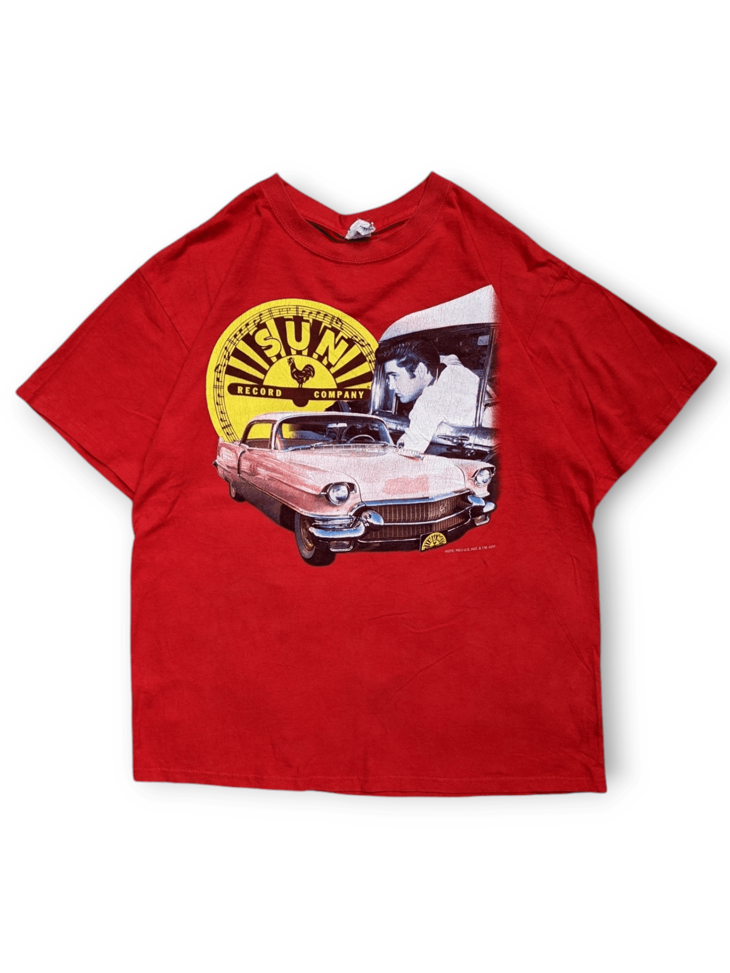 Band Tees × Vintage Vintage Sun Records Company Elvis Presley T shirt Size US L / EU 52-54 / 3 - 1 Thumbnail