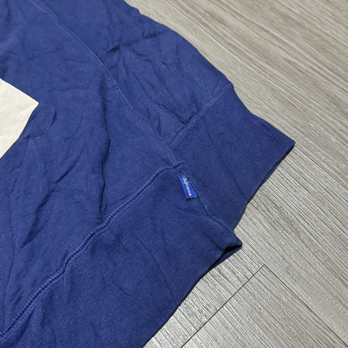 Supreme Supreme Sup Logo Royal Blue Pullover FW 13 Size US L / EU 52-54 / 3 - 2 Thumbnail