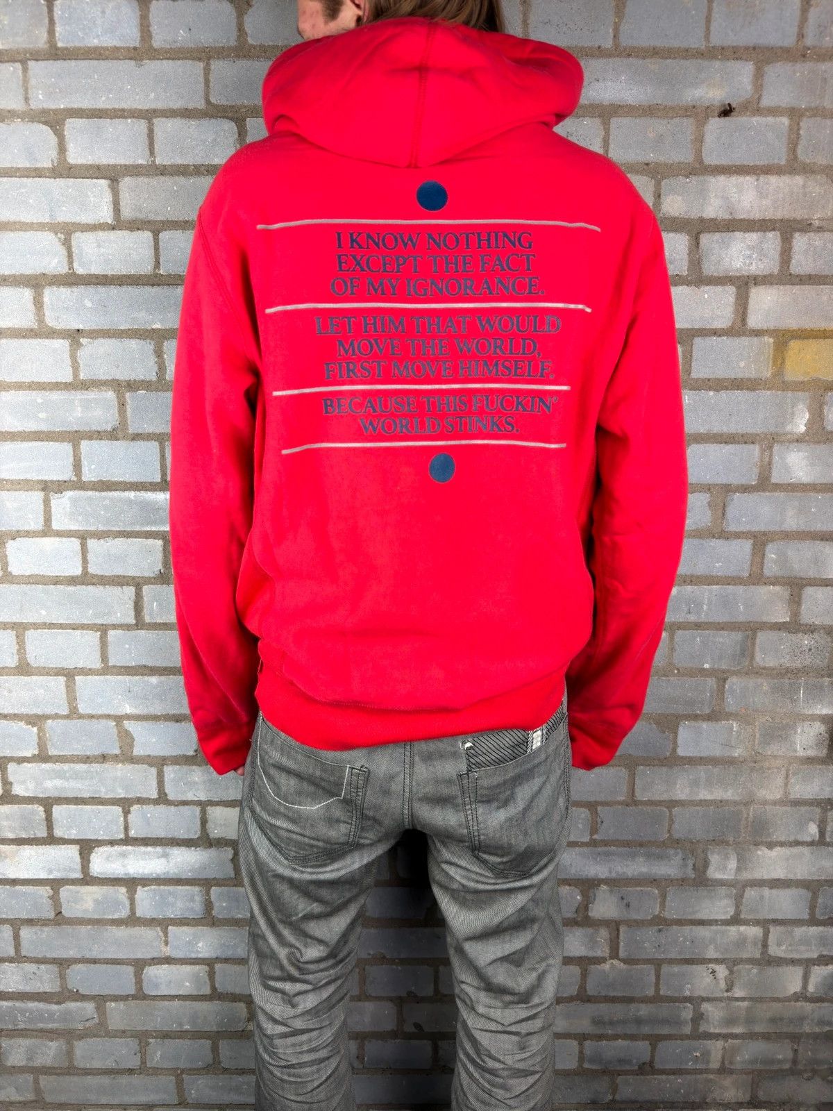 Supreme Supreme Know Thyself SS19 hoodie Size US M / EU 48-50 / 2 - 4 Thumbnail