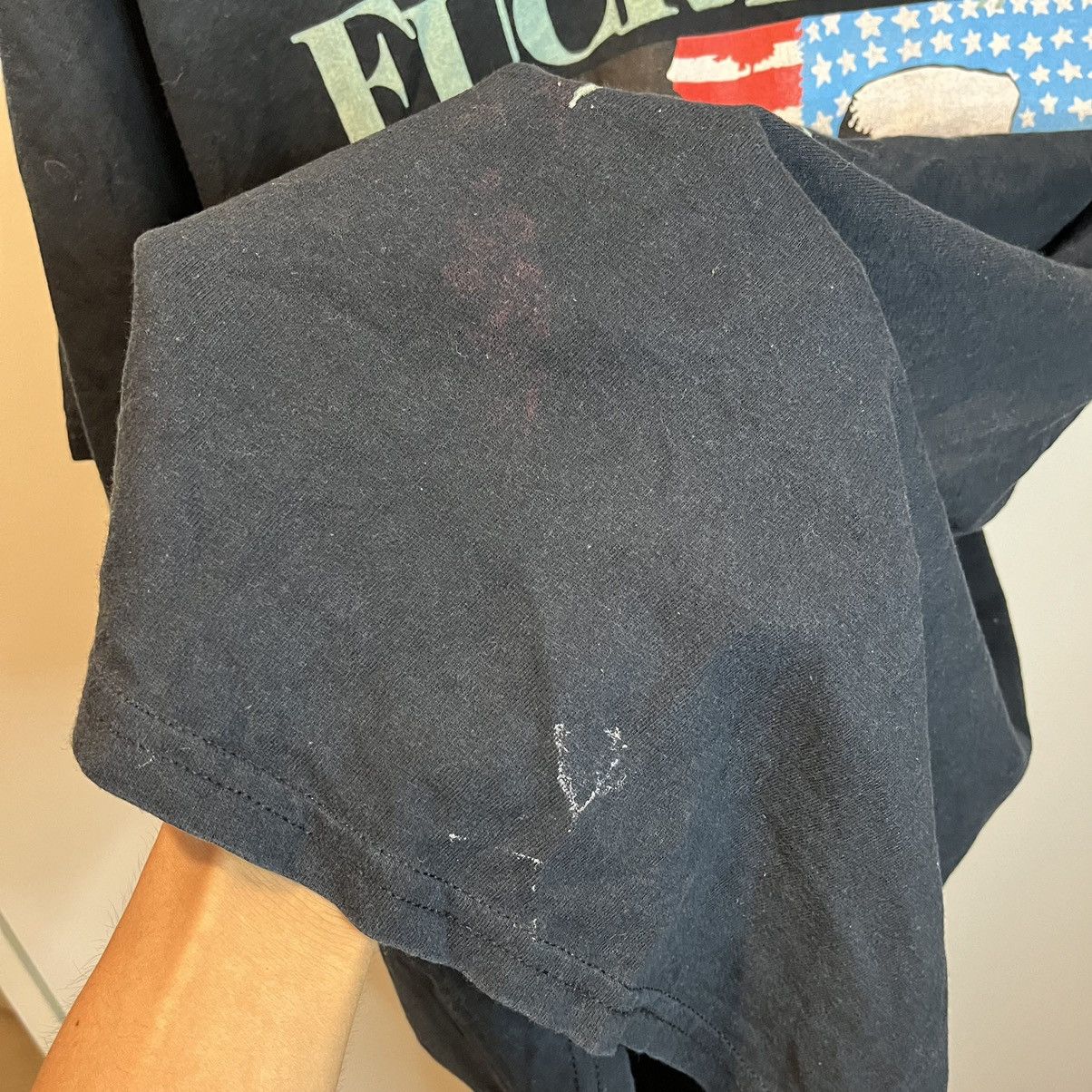 Rap Tees Vintage Eric B & Rakim "Fuck Bush Eric B For President" Tee Size US L / EU 52-54 / 3 - 9 Thumbnail