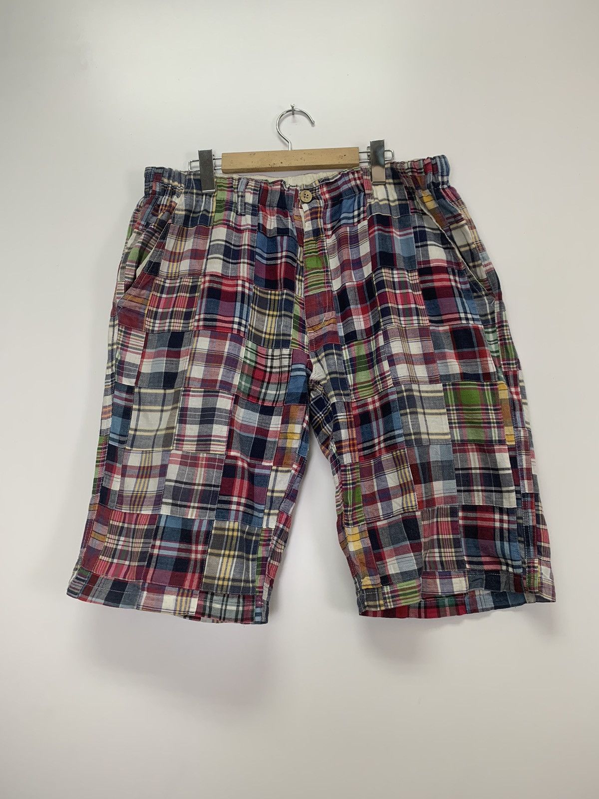 Japanese Brand × Vintage Thruxton patchwork crop pant Size US 34 / EU 50 - 1 Thumbnail