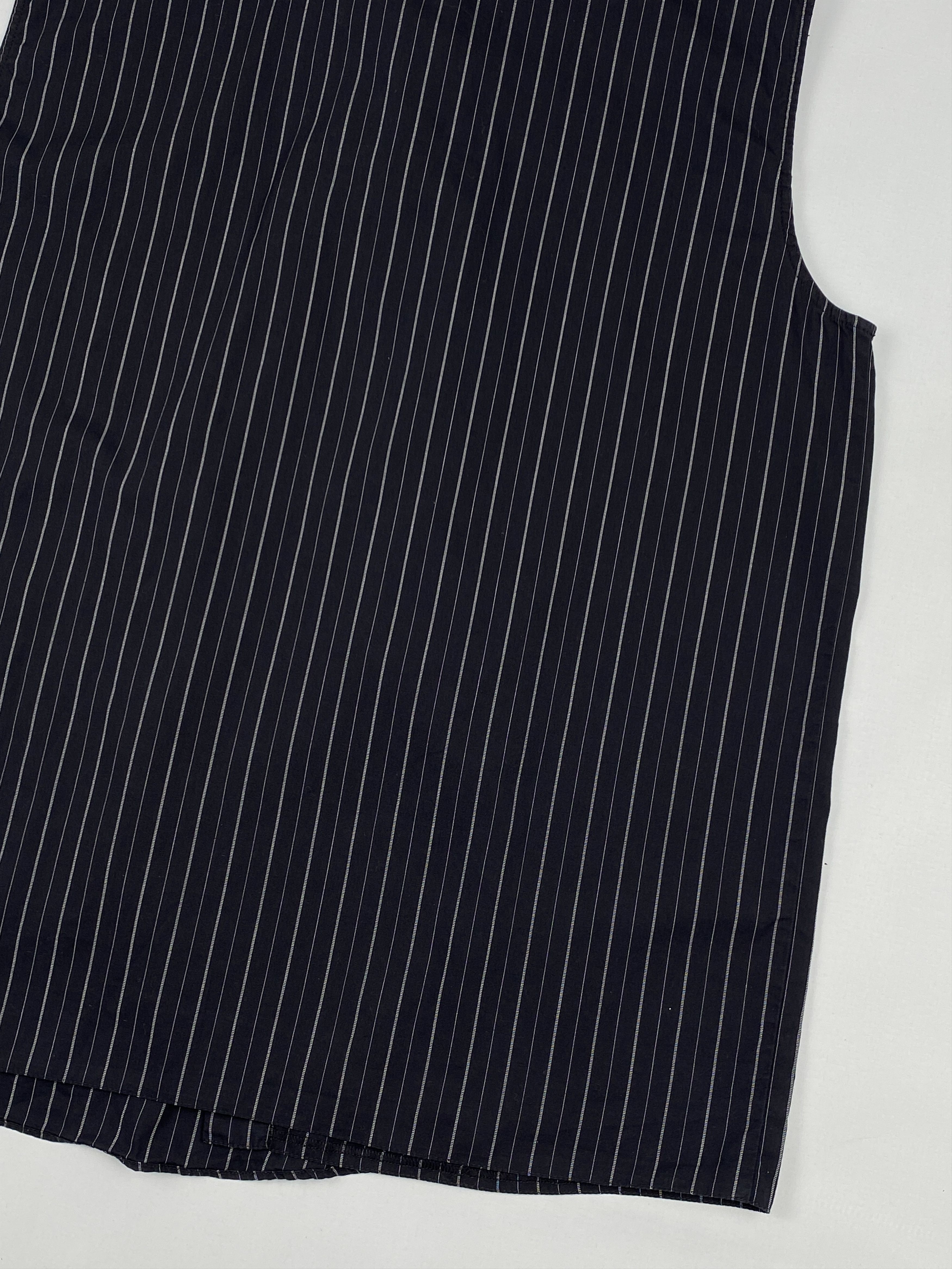 Maison Margiela MM6 Striped Wrap Shirt Size M / US 6-8 / IT 42-44 - 9 Thumbnail