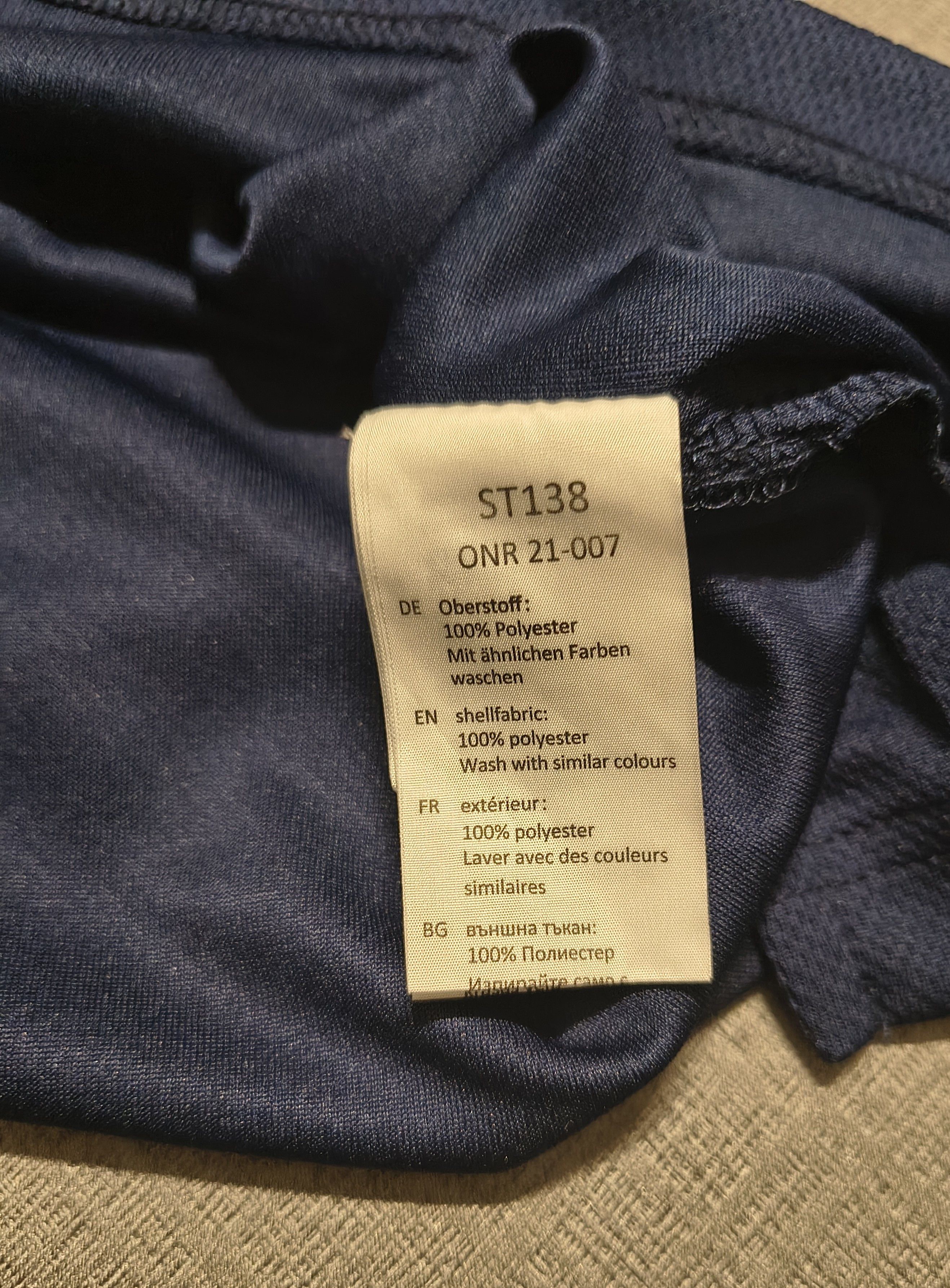 Starter Starter Black Label Long Sleeve Jersey Navy/Yellow Size US L / EU 52-54 / 3 - 5 Thumbnail