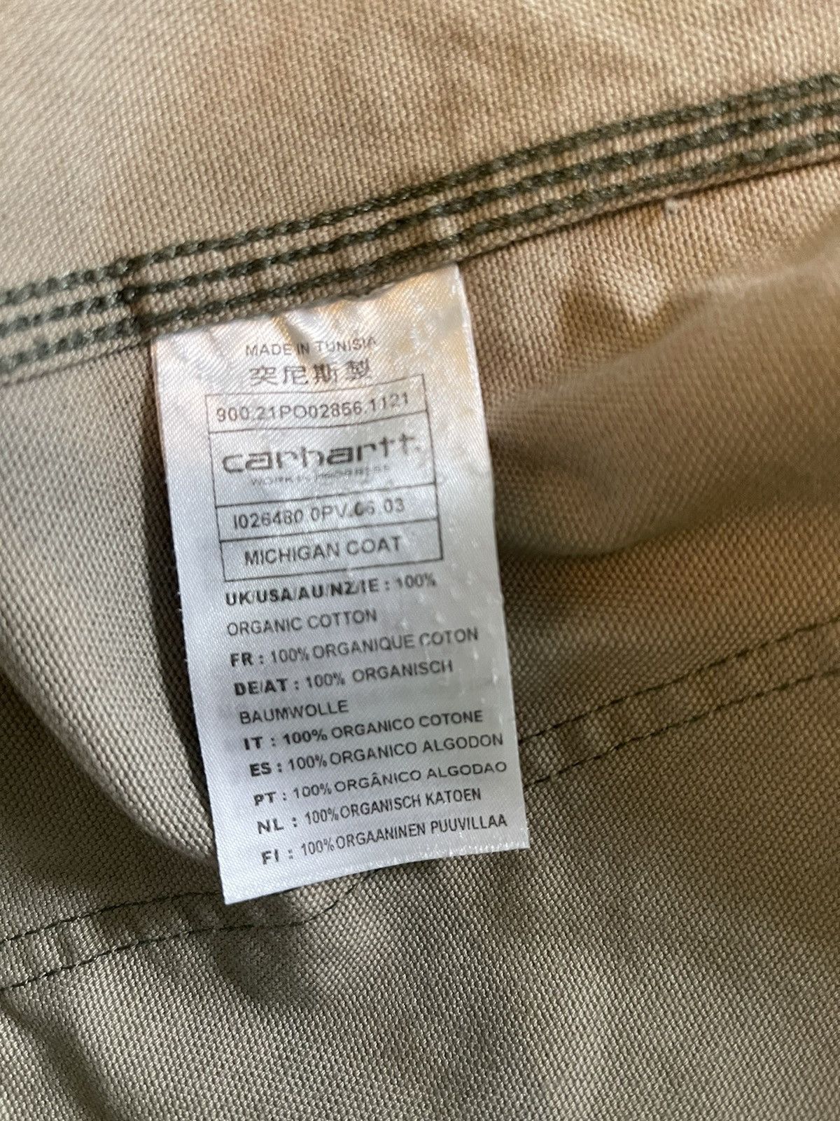 Carhartt Wip Carhartt WIP Camo Michigan Coat Size US L / EU 52-54 / 3 - 4 Thumbnail