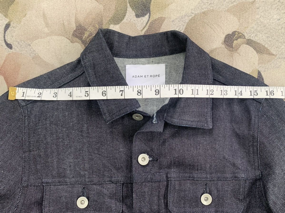 ADAM ET ROPE Adam Et Rope Denim Style Trucker Jacket Made in Japan Size US S / EU 44-46 / 1 - 8 Thumbnail