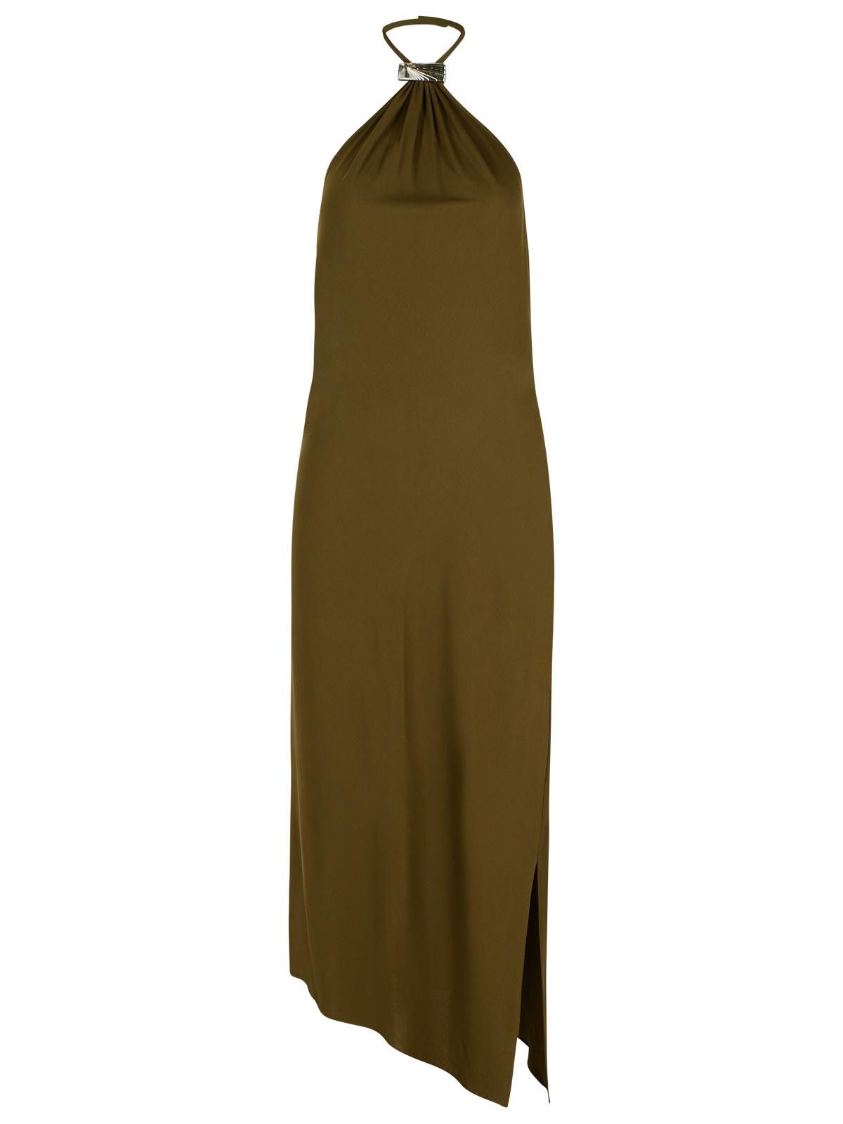 The Attico THE ATTICO Green Viscose Dress Size S / US 4 / IT 40 - 1 Thumbnail