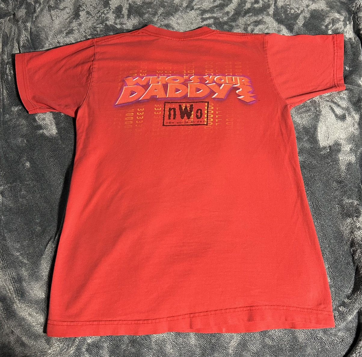 Vintage × WCW/nWo 1998 WCW WOLFPAC Big Poppa Pump Scott Steiner Tee Size US L / EU 52-54 / 3 - 5 Thumbnail