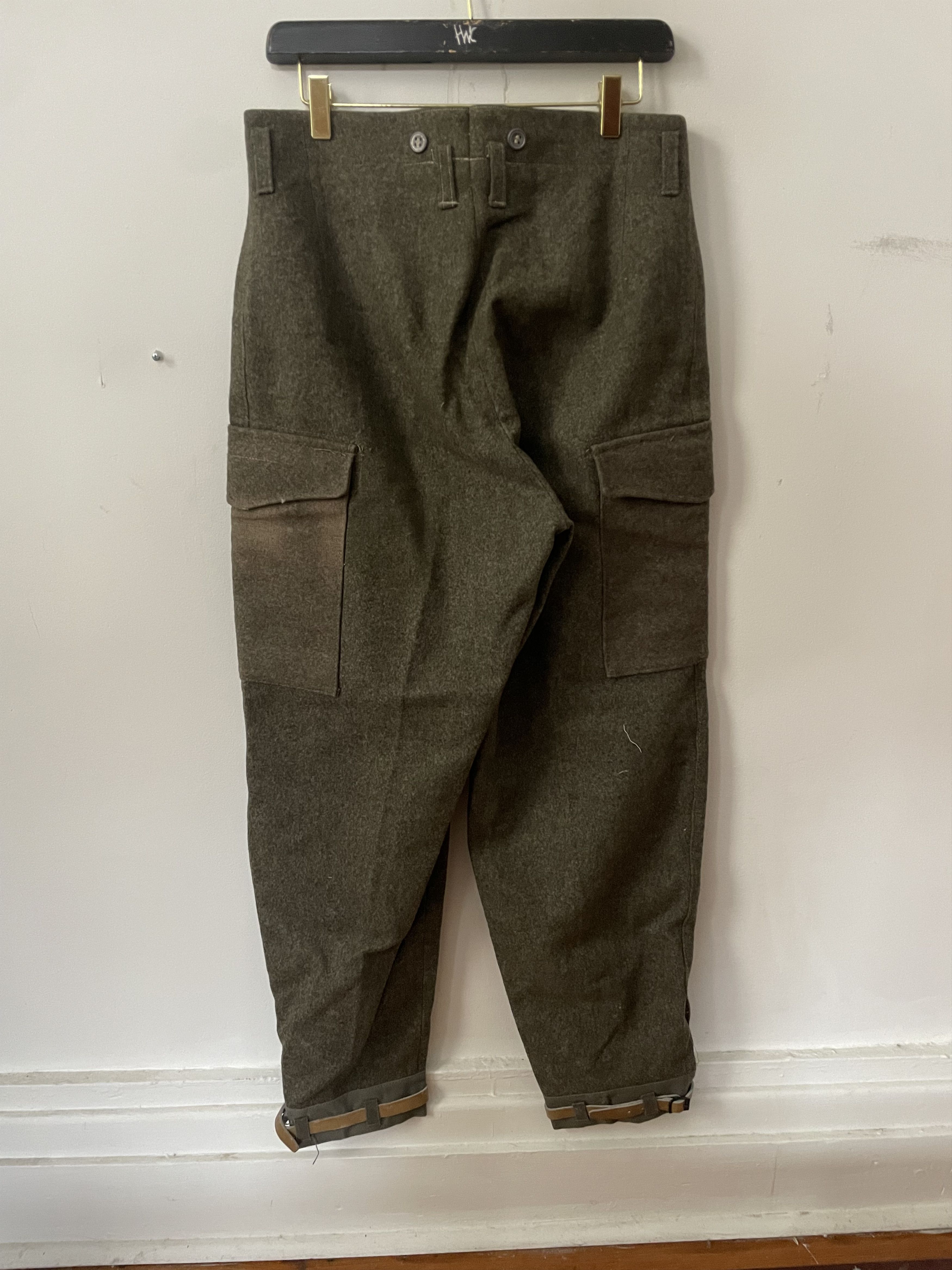 Other Vintage European Military Wool Cargo Trousers Size US 32 / EU 48 - 2 Thumbnail