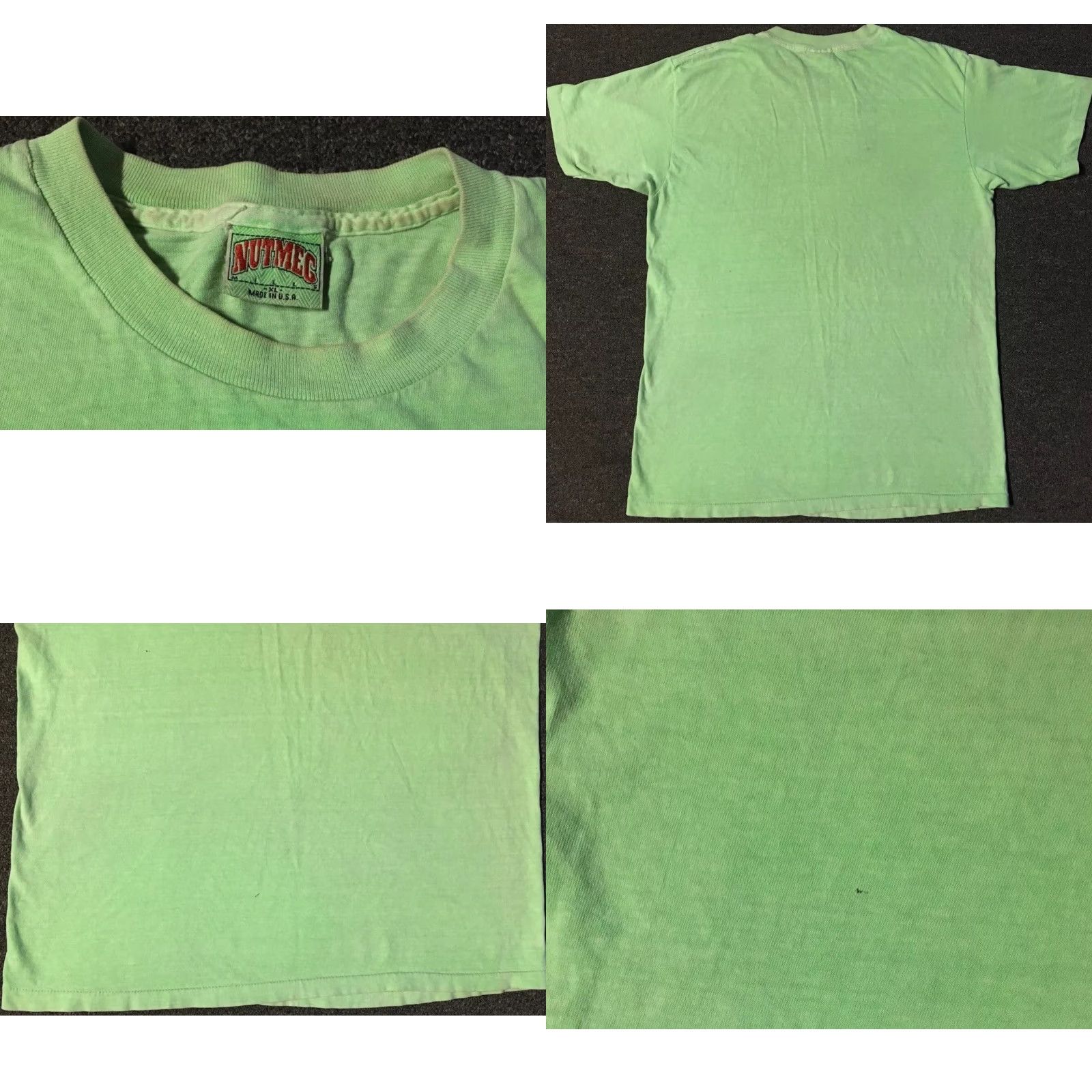 Vintage VINTAGE USC Trojans Striped Graphic Tee Shirt L Green 80s 90s College Surf Grunge Vaporwave USA Mens Size US L / EU 52-54 / 3 - 9 Thumbnail