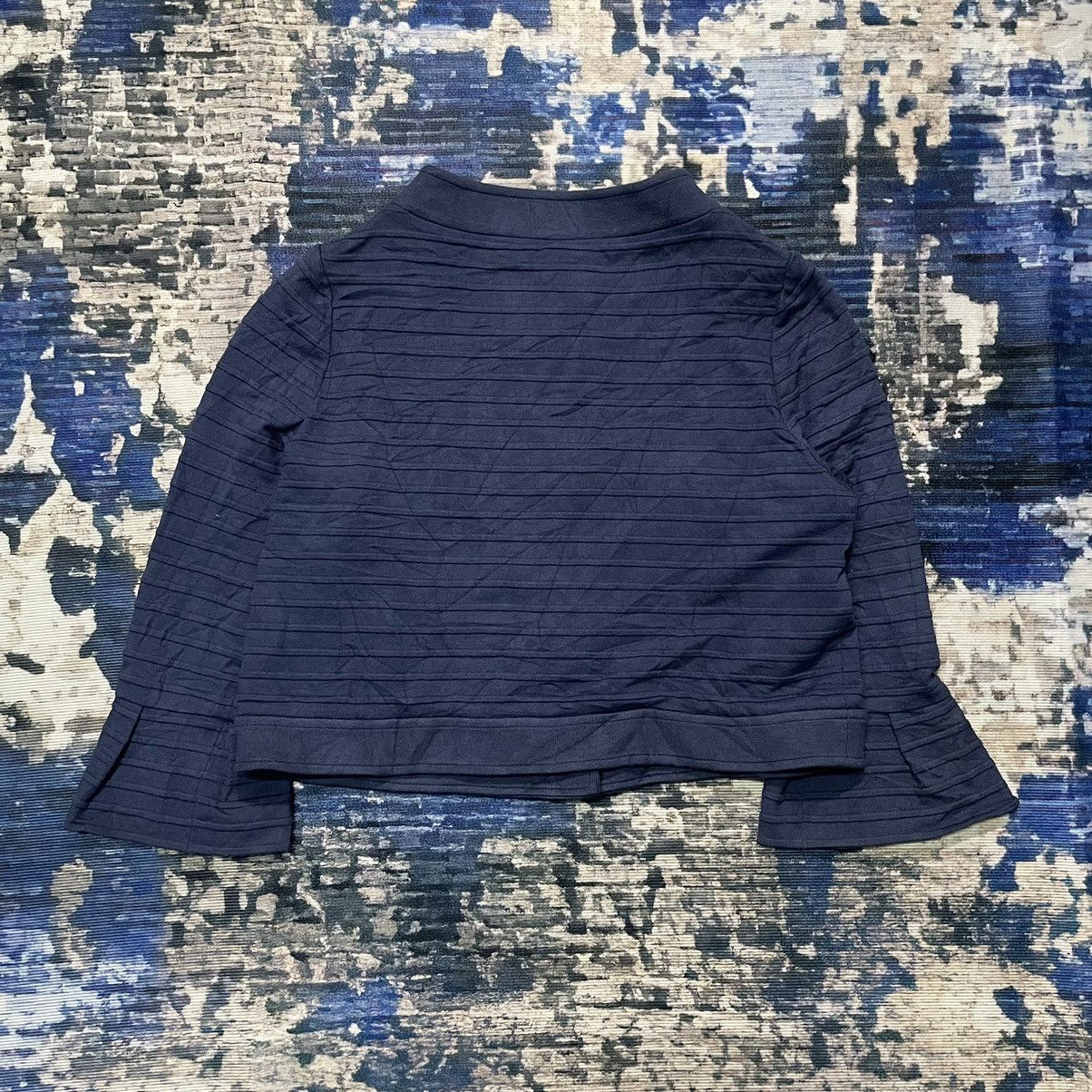 Issey Miyake Vintage 1990s Yuki Torii Avant Garde cropped Jacket NavyBlue Size US XS / EU 42 / 0 - 10 Thumbnail