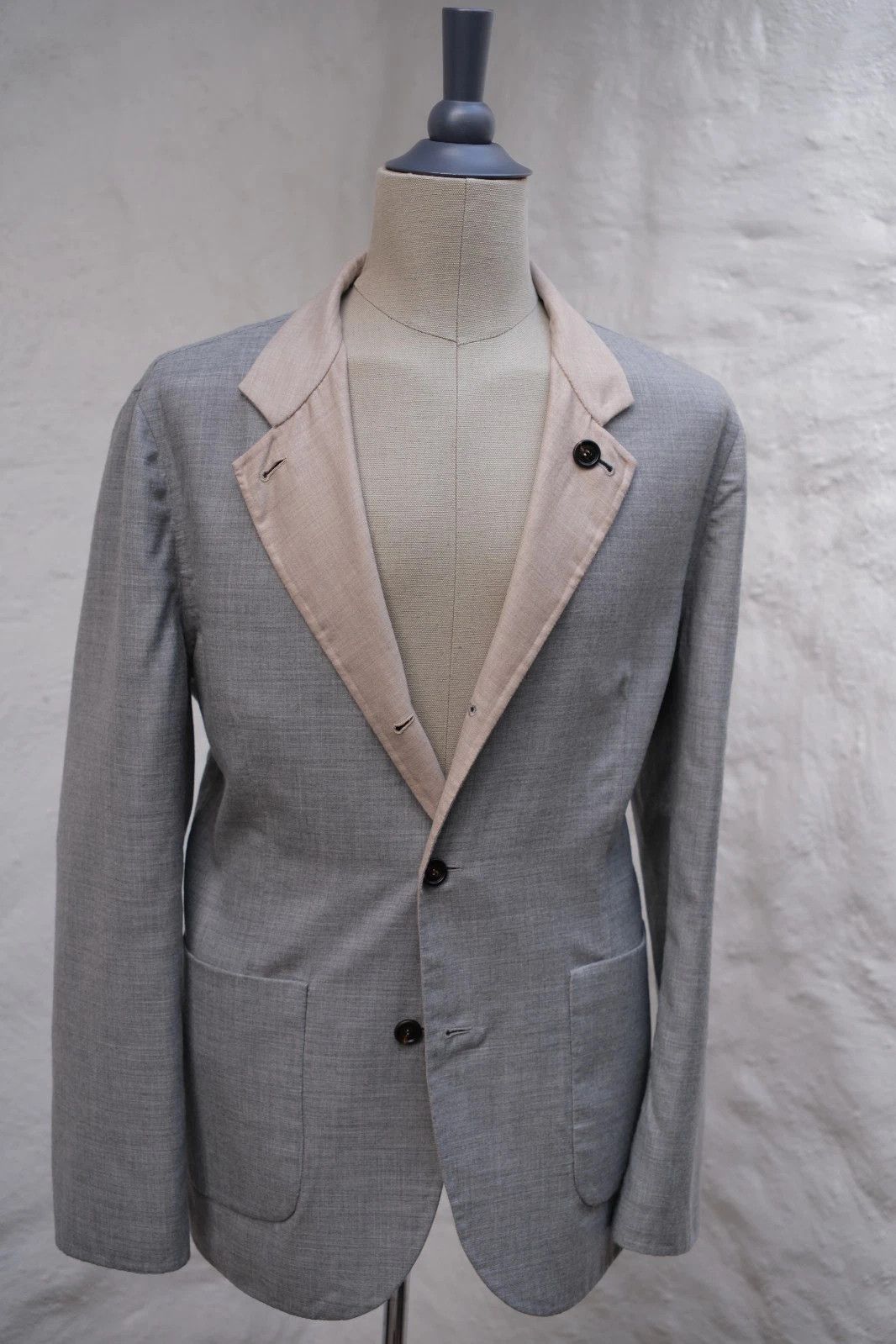 Brunello Cucinelli NEW Brunello Cucinelli Reversible Lightweight US 42 EU 52 Size 52R - 3 Thumbnail