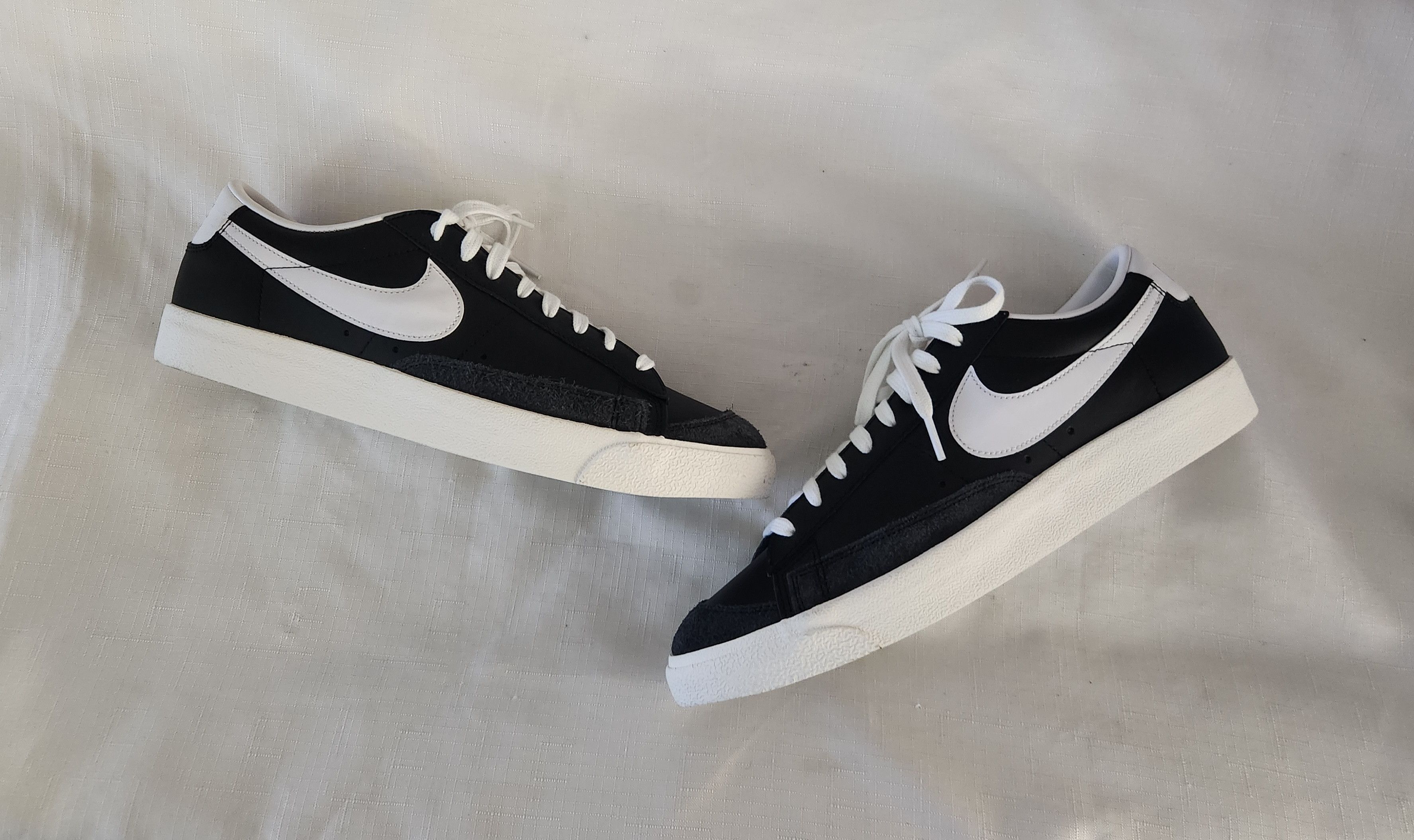 Nike Nike Blazer Low ‘77 VNTG SZ 13 Black White DA6364-001 Size US 13 / EU 46 - 2 Thumbnail