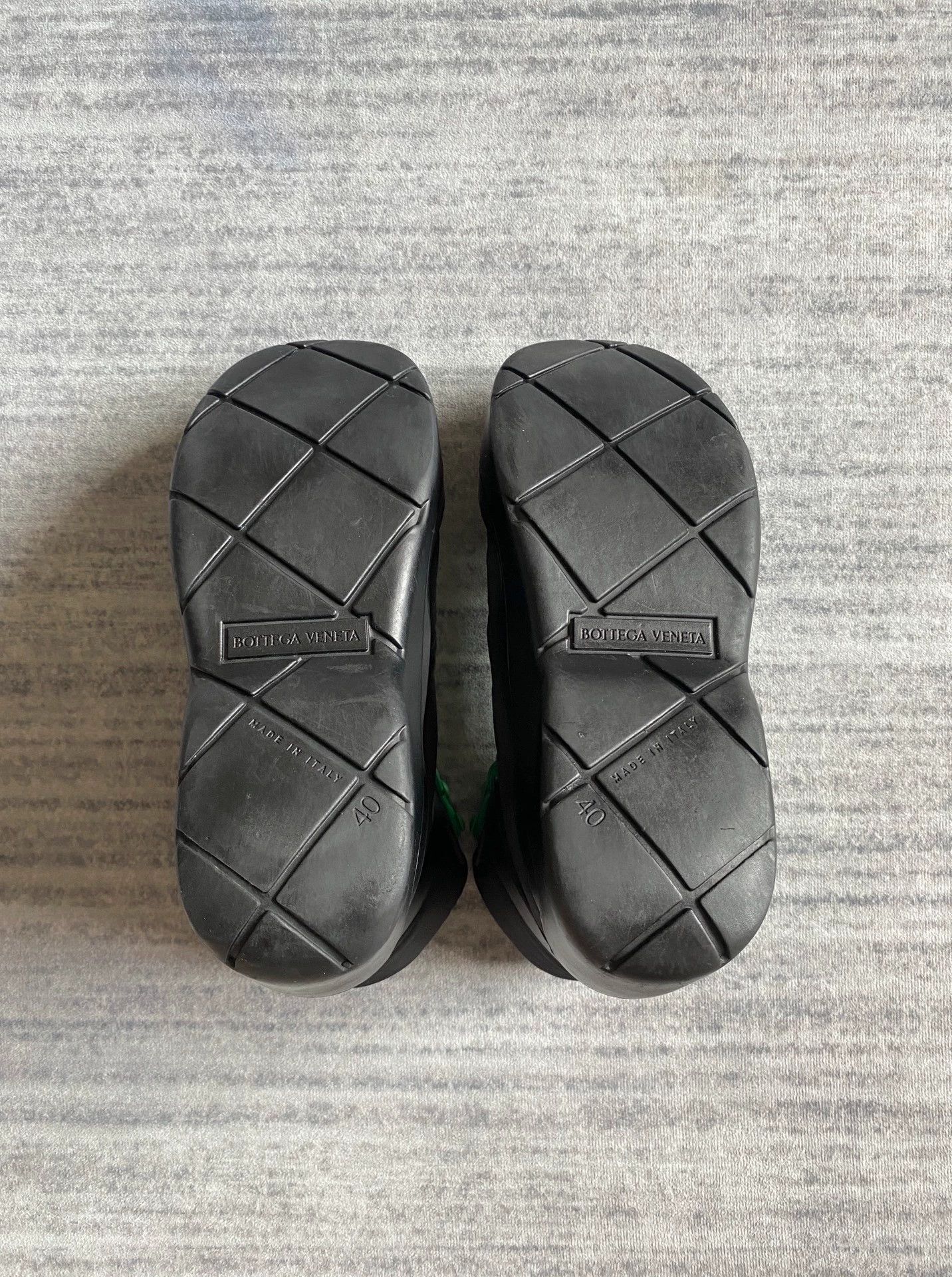 Bottega Veneta Bottega Veneta Black Green Nylon Hiking Boots Size US 7 / EU 40 - 6 Thumbnail
