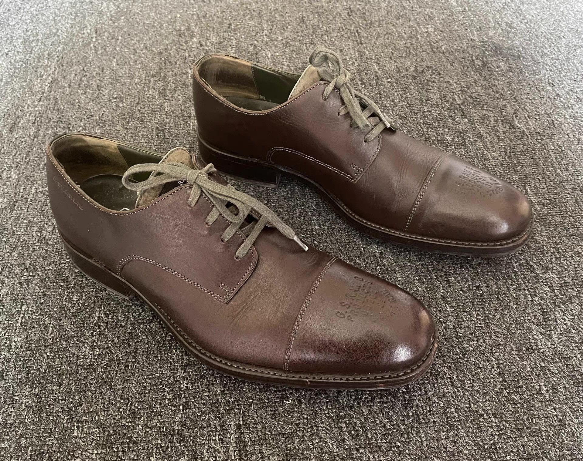 G-Star G-Star Raw brown derby leather shoes Q4 Size US 10 / EU 43 - 3 Thumbnail