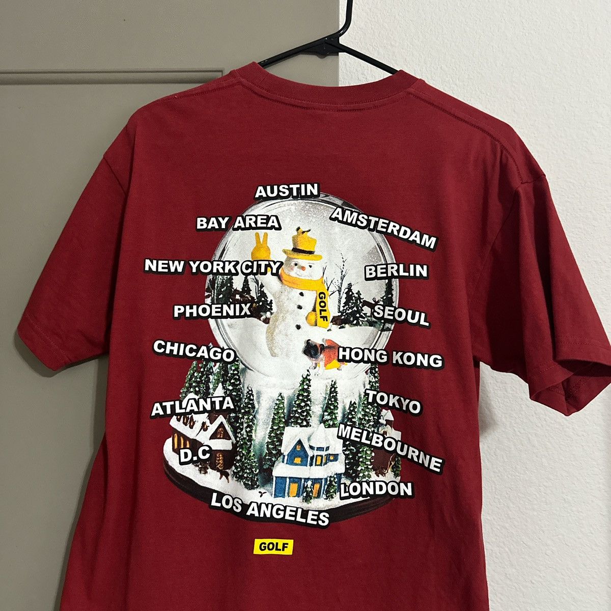 Golf Wang GOLFWANG CHRISTMAS STORE TEE Size US S / EU 44-46 / 1 - 3 Thumbnail