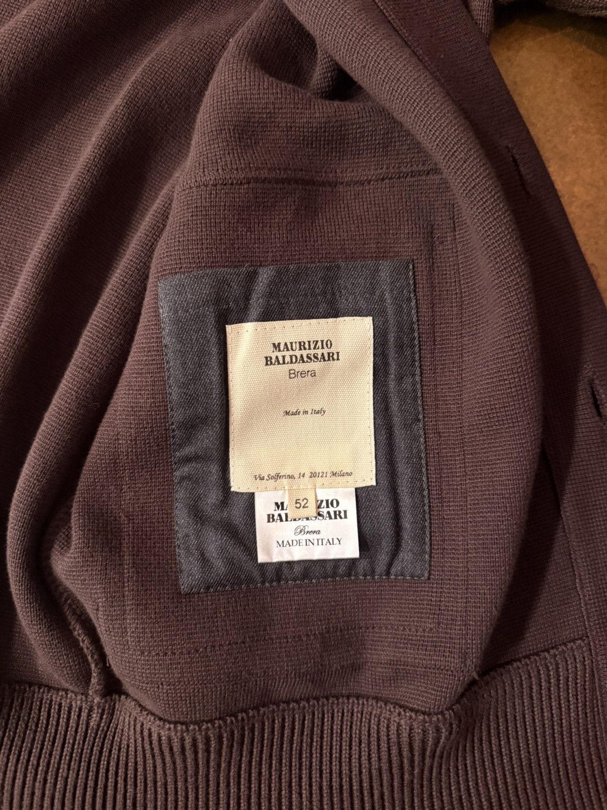 Maurizio Baldassari Maurizio Baldassari Brera Cardigan Size US L / EU 52-54 / 3 - 4 Thumbnail
