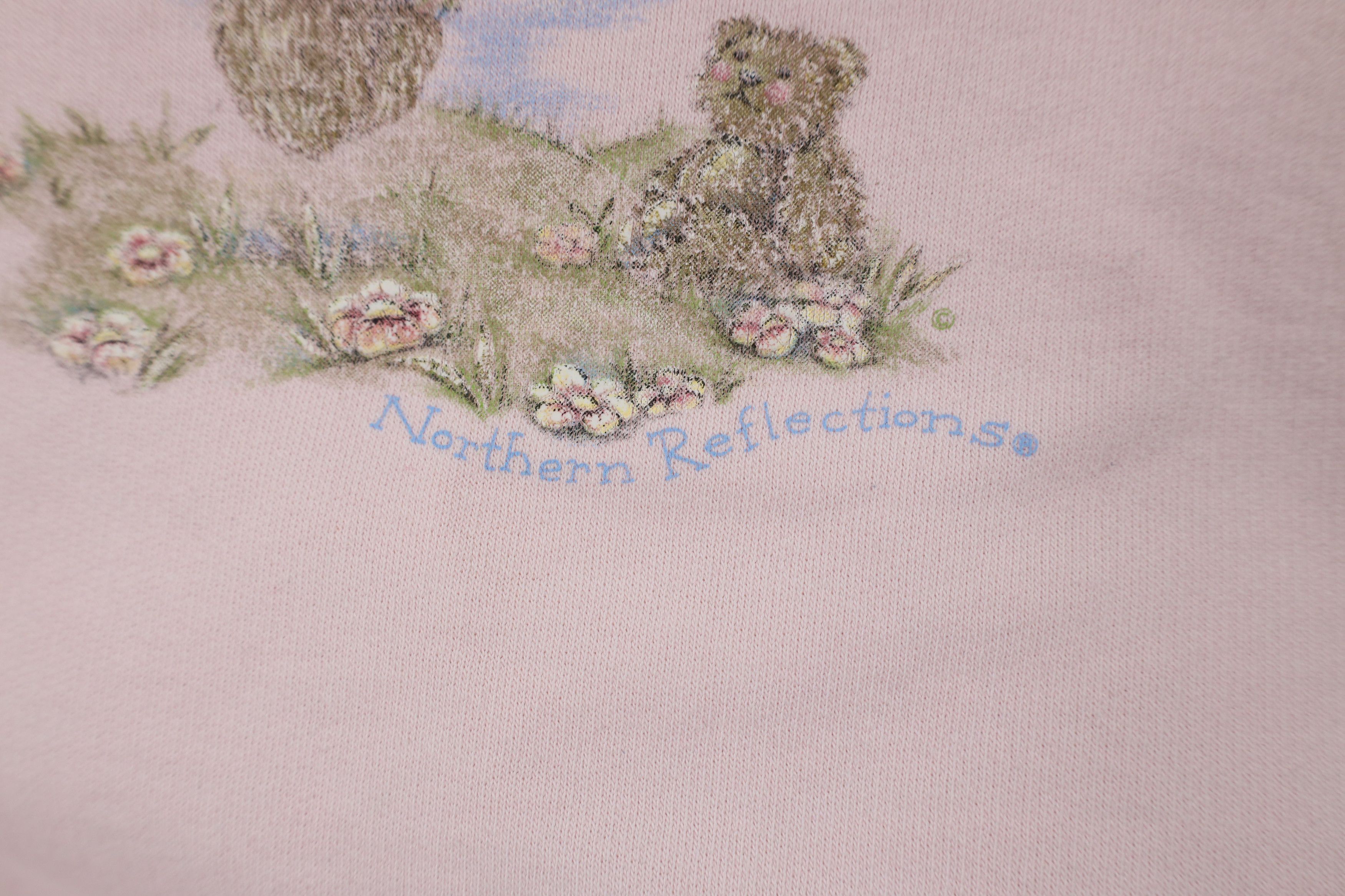 Vintage Vintage 90s Streetwear Balloon Teddy Bear Sweatshirt Size L / US 10 / IT 46 - 5 Thumbnail