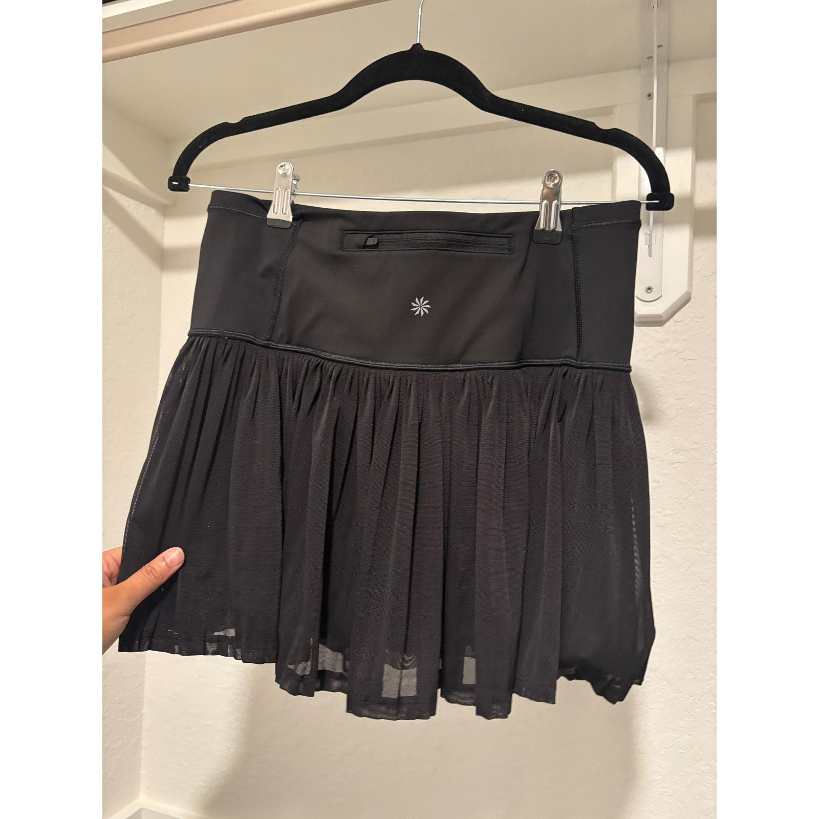 Athleta NWOT Athleta A Game Mesh Skort 13.5" Women’s Size Small Size 28" / US 6 / IT 42 - 6 Thumbnail